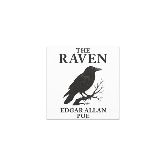 The Raven Stacked Car magnet