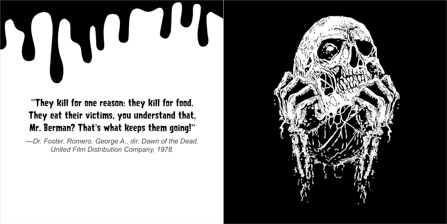 Horror Coloring - A Book with Chilling Quotes & Macabre Art