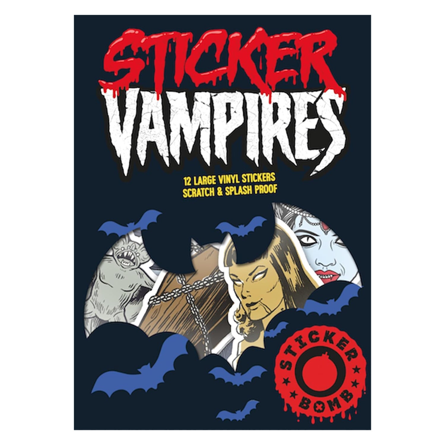 Vampire sticker art