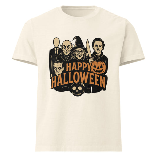 Monsters Halloween Unisex Oversized T-Shirt