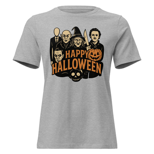 Monsters Halloween Women's Relaxed T-Shirt
