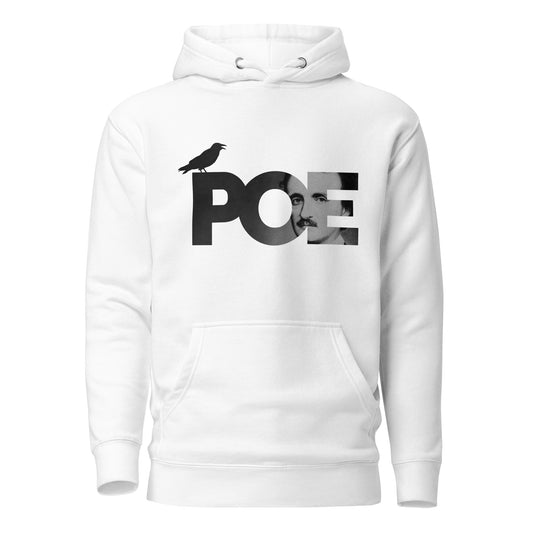 Women's Edgar Allan Poe Unisex Premium Hoodie - White Front