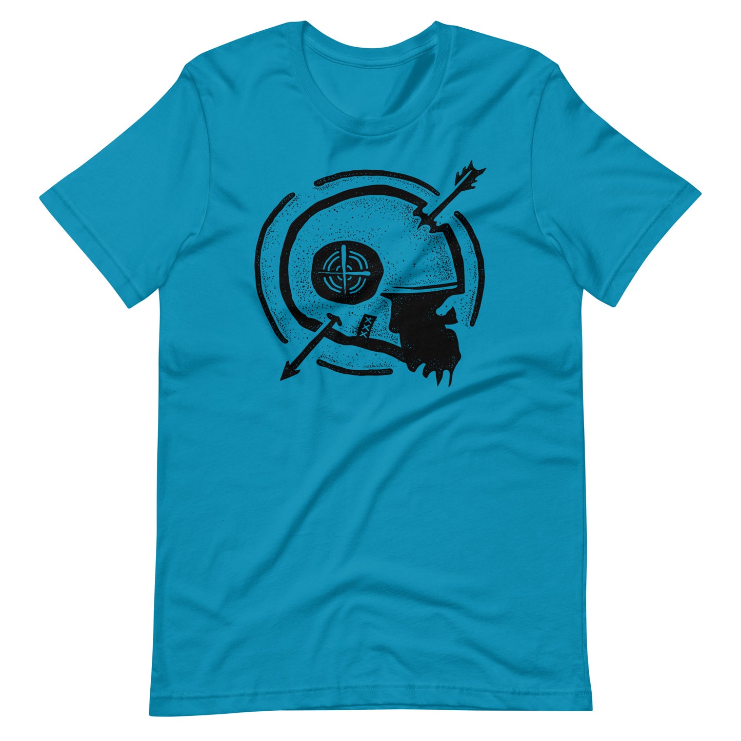 Dead Arrow Black - Men's t-shirt - Aqua Front