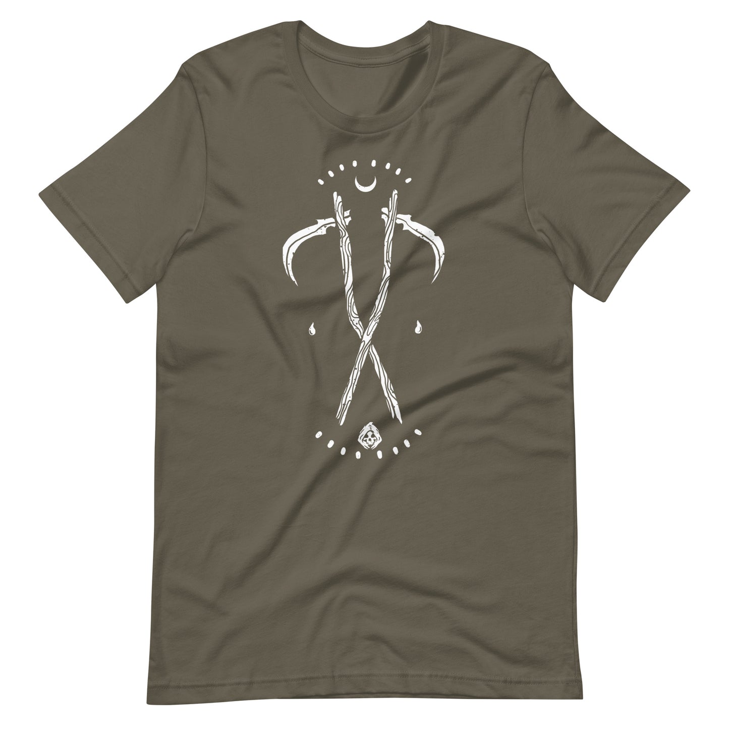 Grim - Men's t-shirt - Army Front