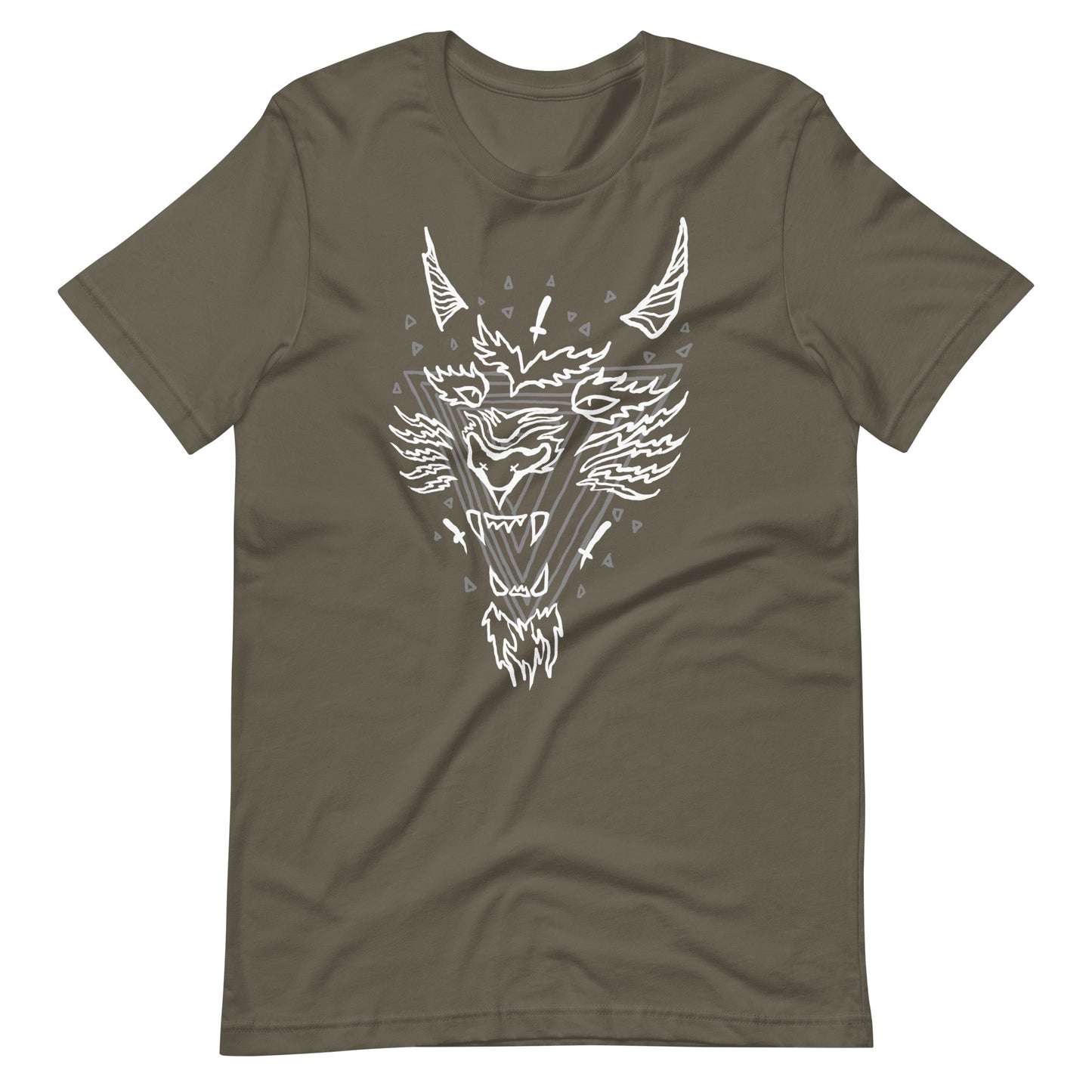 Violent - Men's t-shirt - Army Front