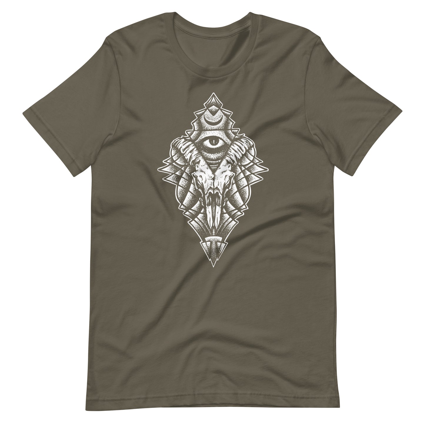 Energy Eye White - Men's t-shirt - Army Front