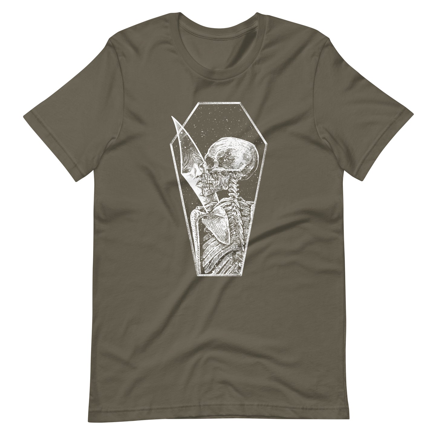 Shadow of Memories White - Men's t-shirt - Army Front