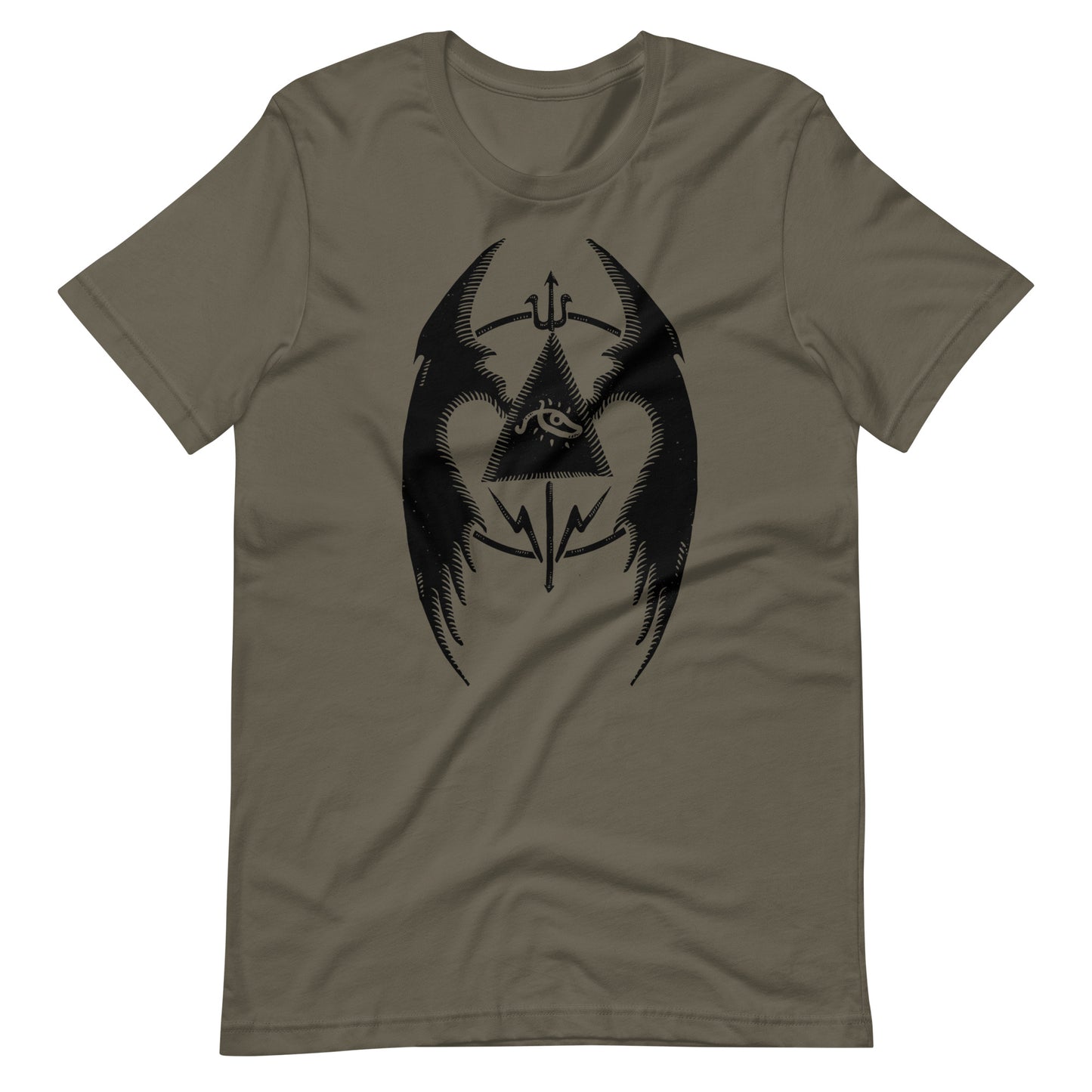 Fly 3 Black - Men's t-shirt - Army Front