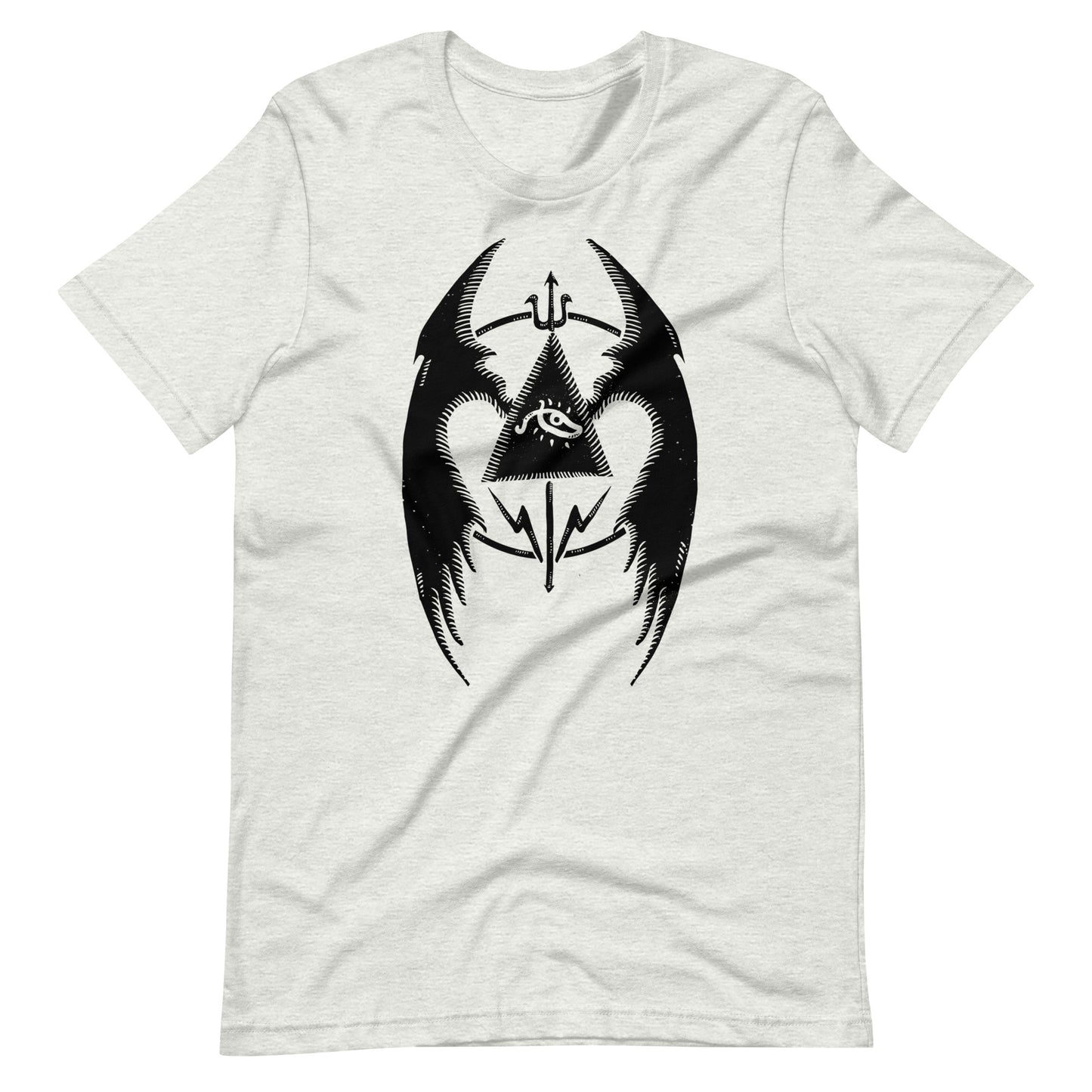 Fly 3 Black - Men's t-shirt - Ash Front