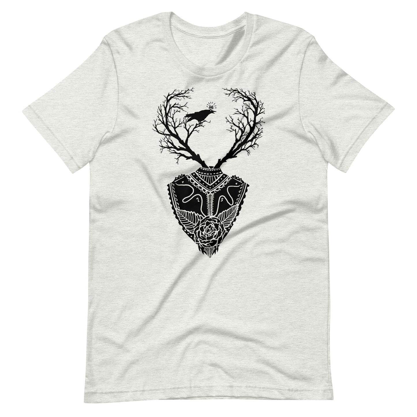 Life Trees Black - Men's t-shirt - Ash Front