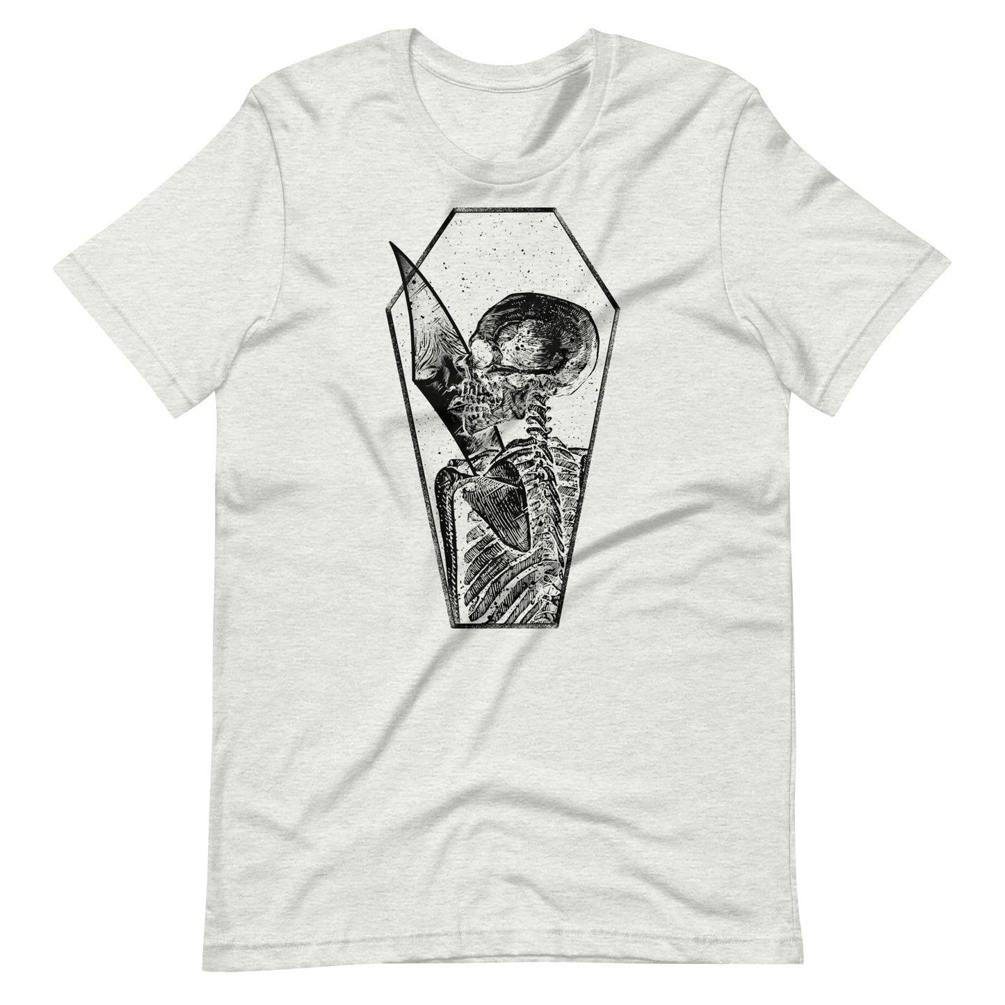 Shadow of Memories Black - Men's t-shirt - Ash Front