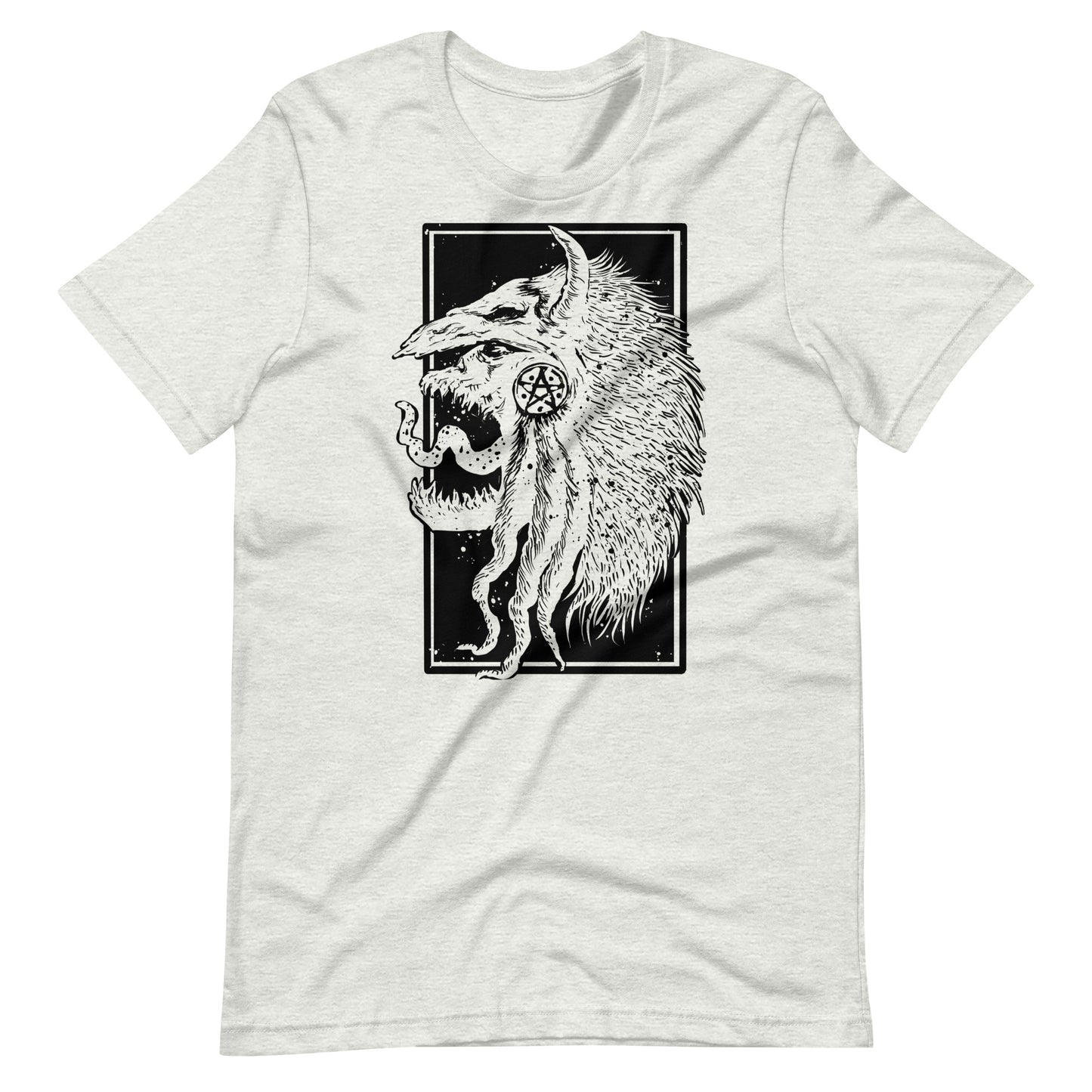 Tribe Monster Black - Men's t-shirt - Ash Front