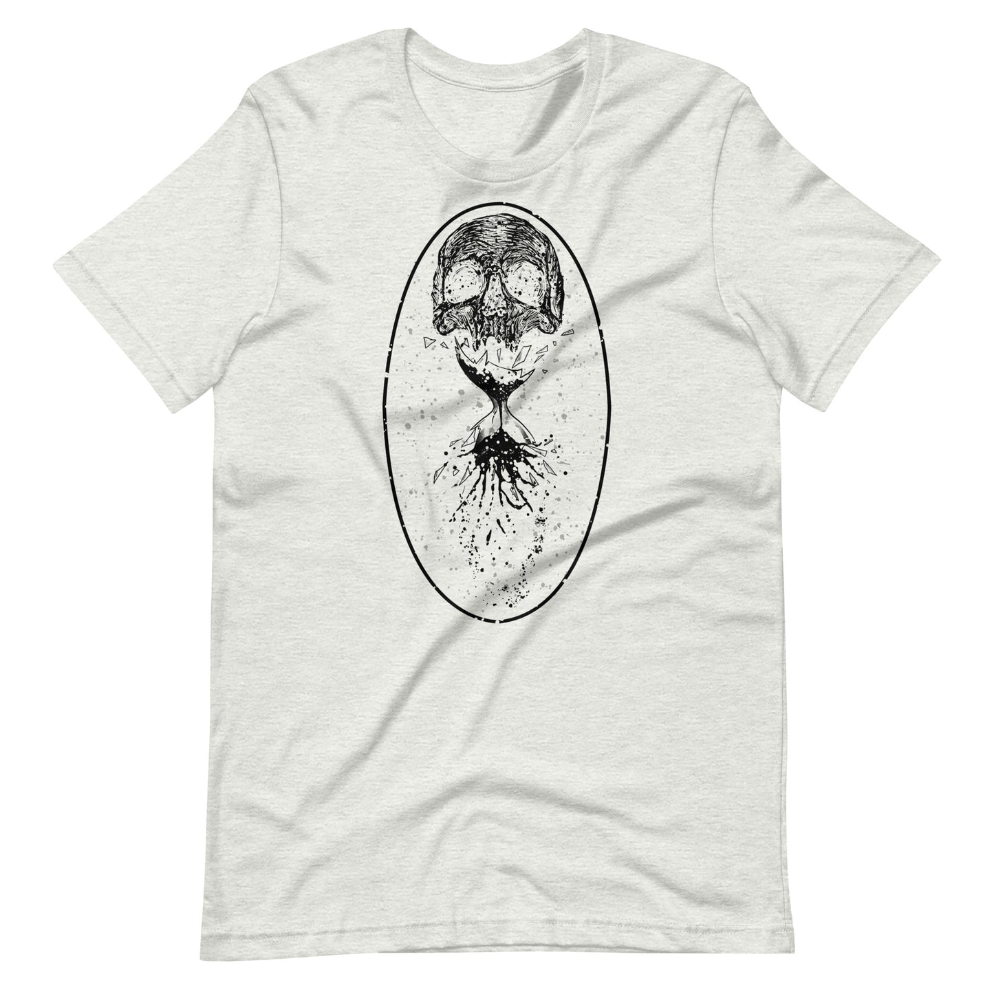 Destruction Black - Men's t-shirt - Ash Front