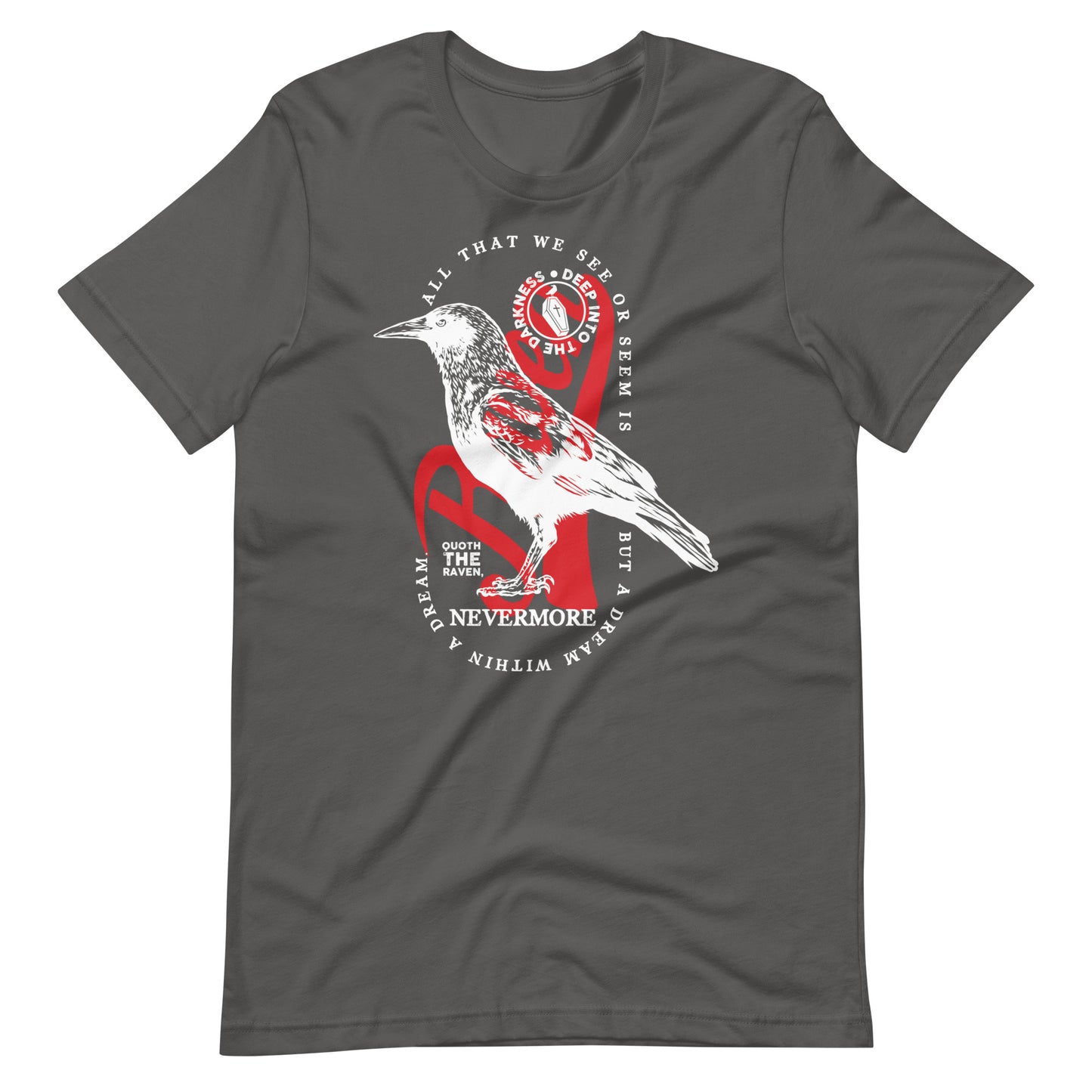 A Dream Within a Dream - Men's t-shirt - Asphalt Front