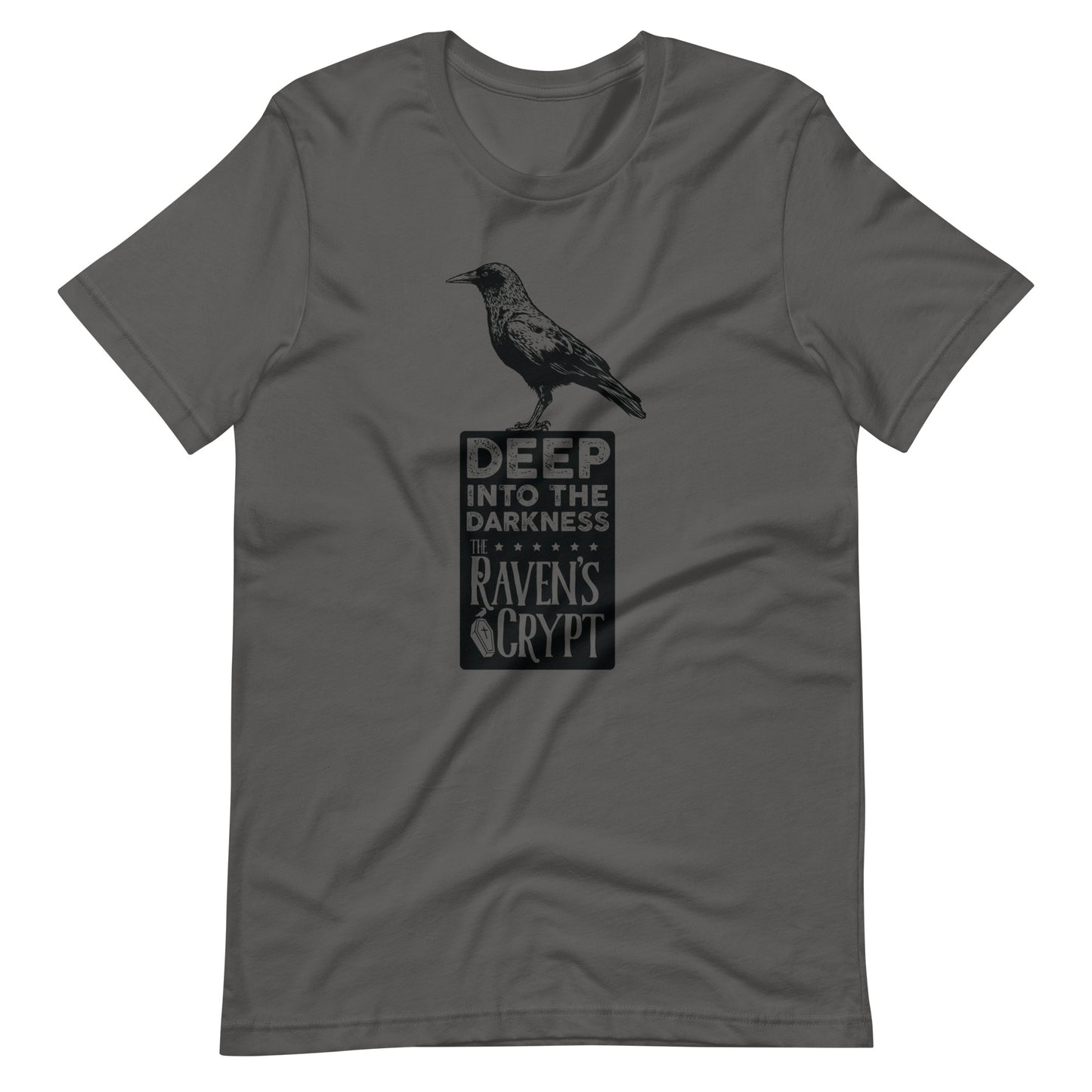 Deep Into the Darkness Crypt 2 - Men's t-shirt - Asphalt Front