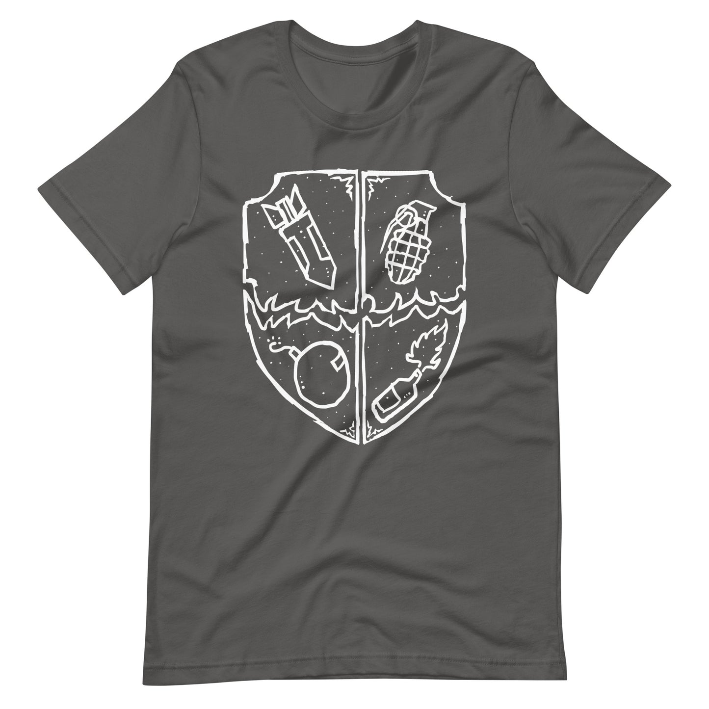 Boom - Men's t-shirt - Asphalt Front