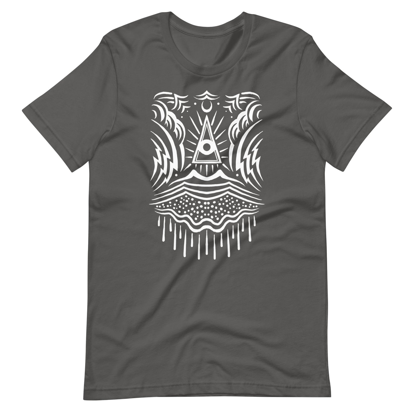 Nature Eye - Men's t-shirt - Asphalt Front