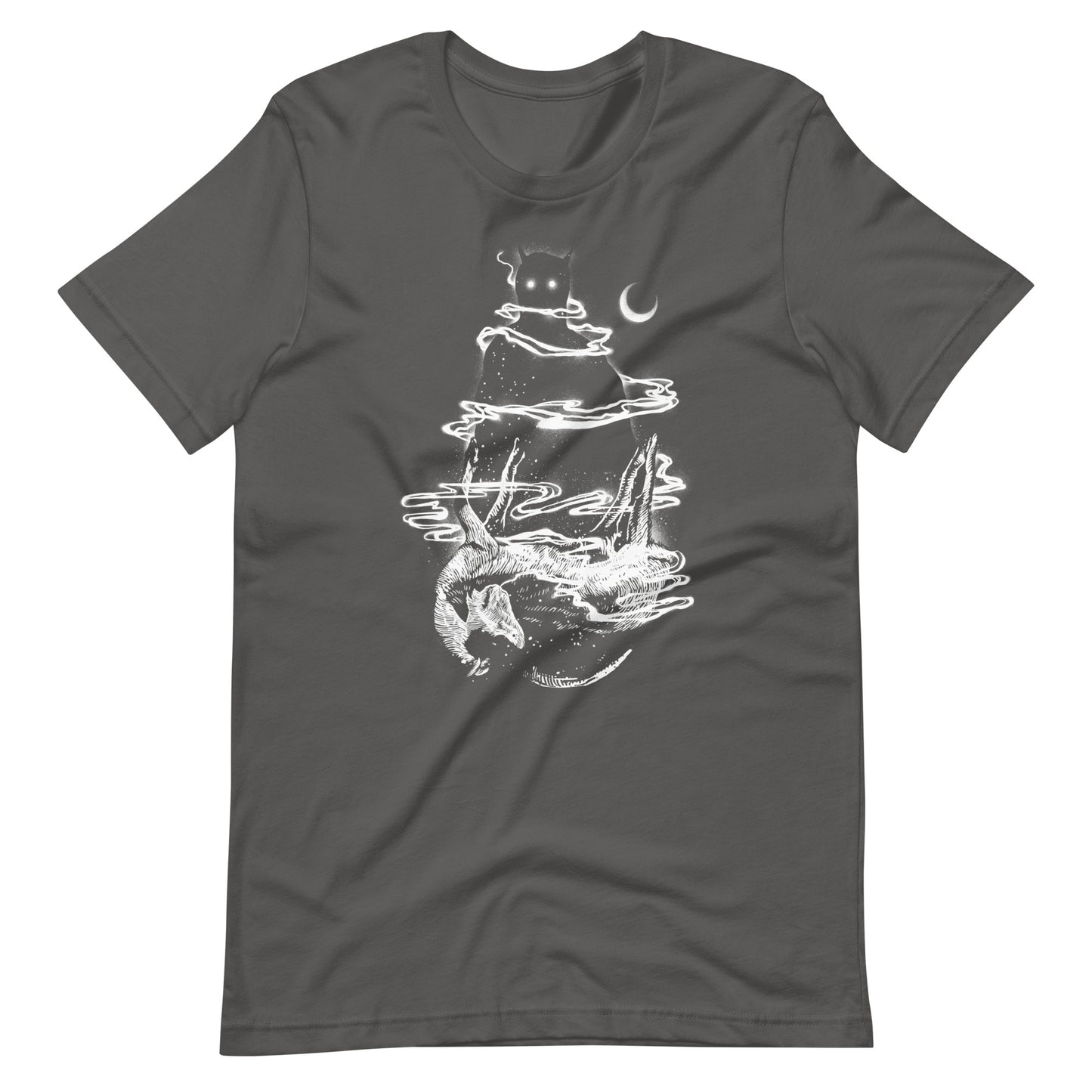 Toxic Fumes White - Men's t-shirt - Asphalt Front