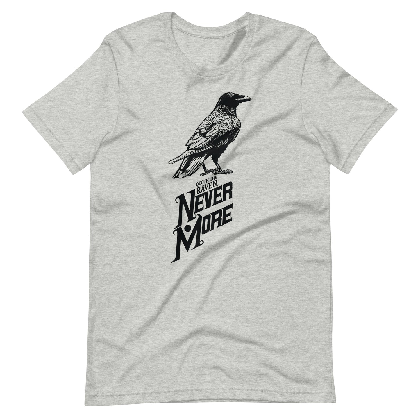 Quoth the Raven Nevermore - Men's t-shirt -Athletic Heather Front