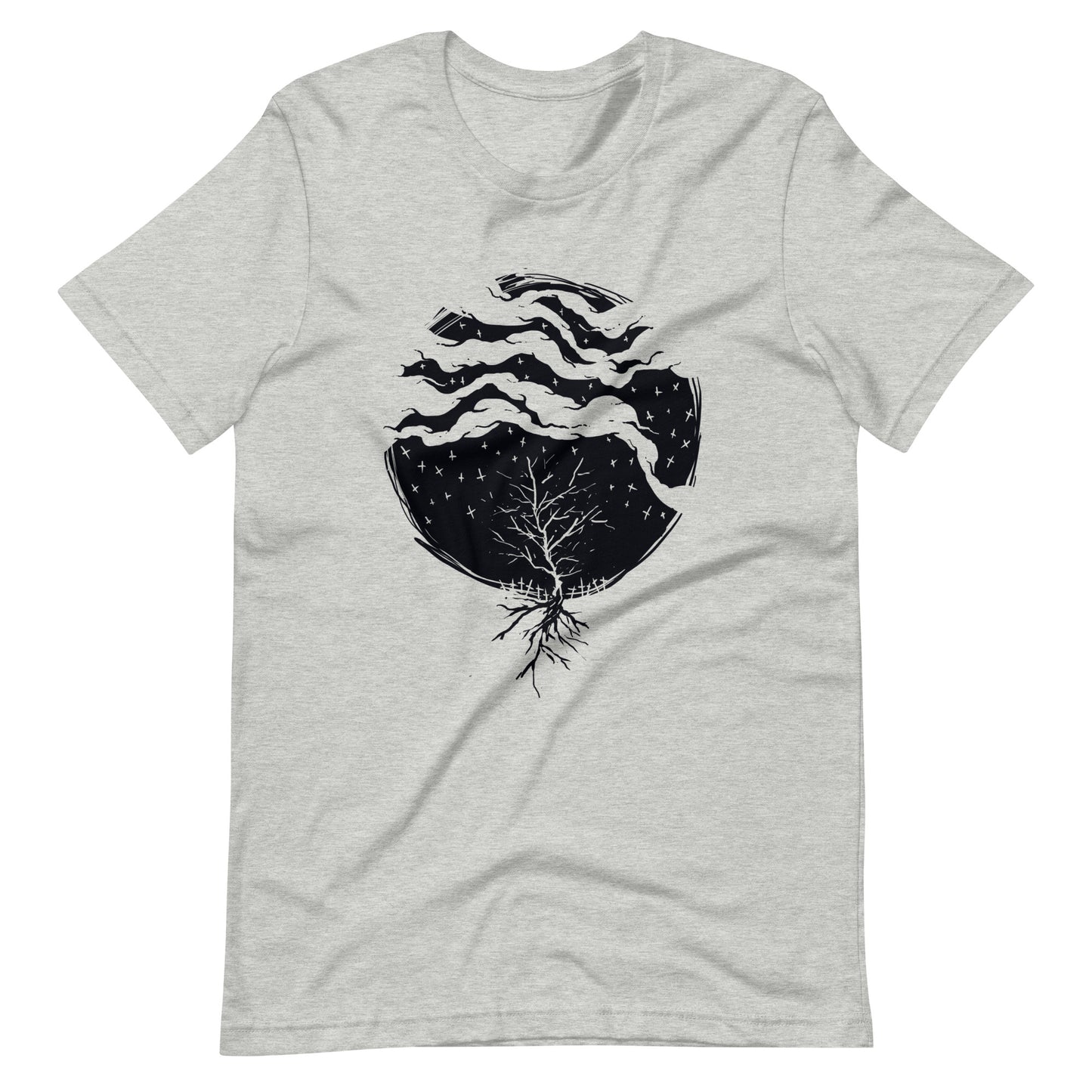 Dead Rain Black - Men's t-shirt - Athletic Heather Front