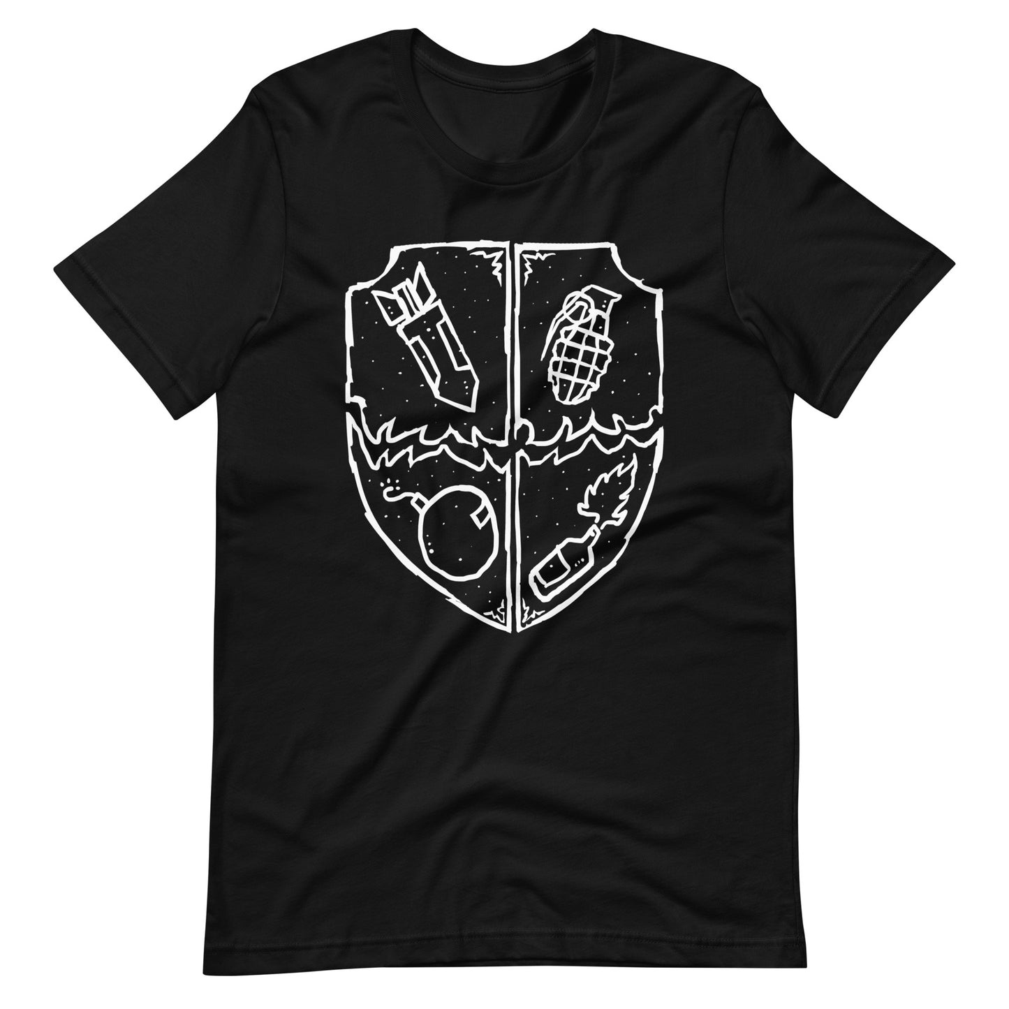 Boom - Men's t-shirt - Black Front