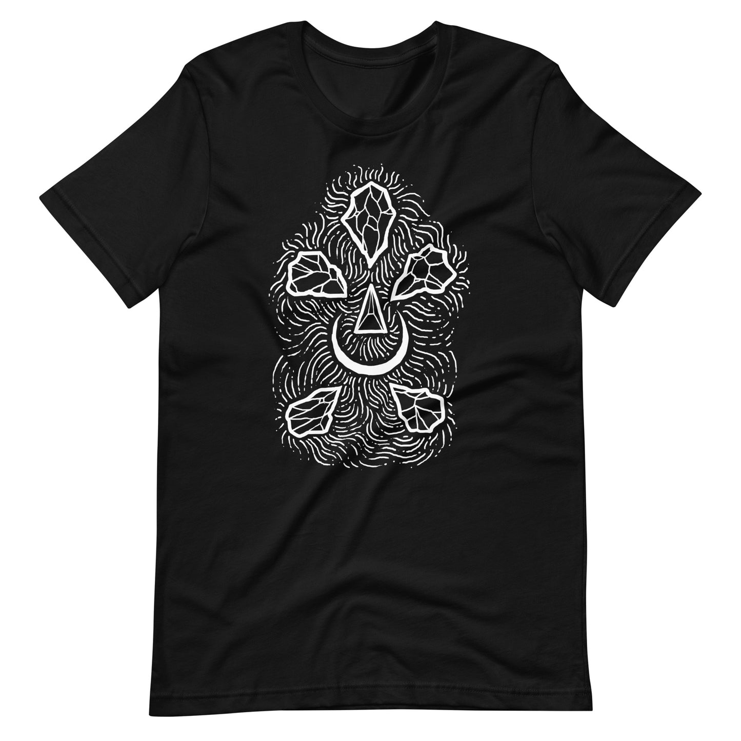 Diamond Night - Men's t-shirt - Black Front