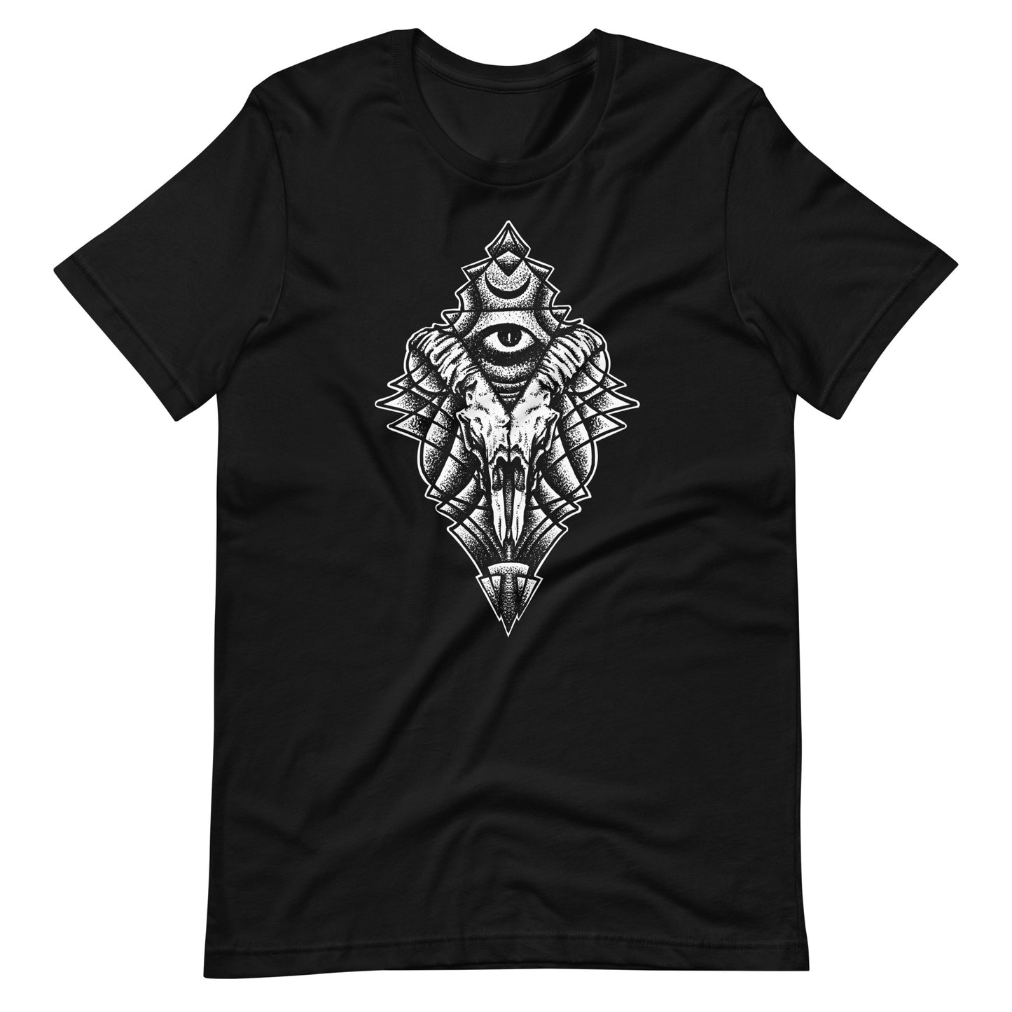Energy Eye White - Men's t-shirt - Black Front