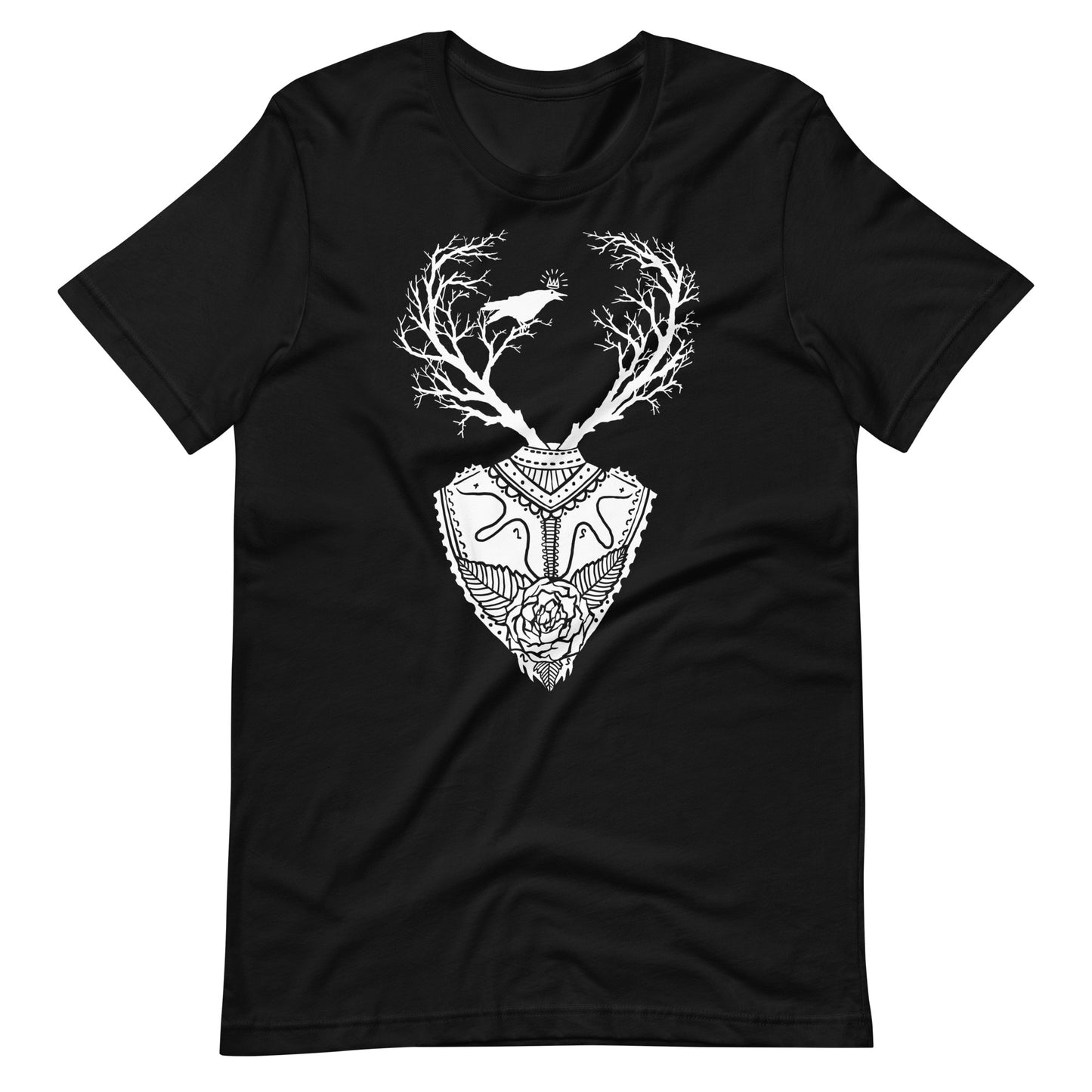 Life Trees White - Men's t-shirt - Black Front