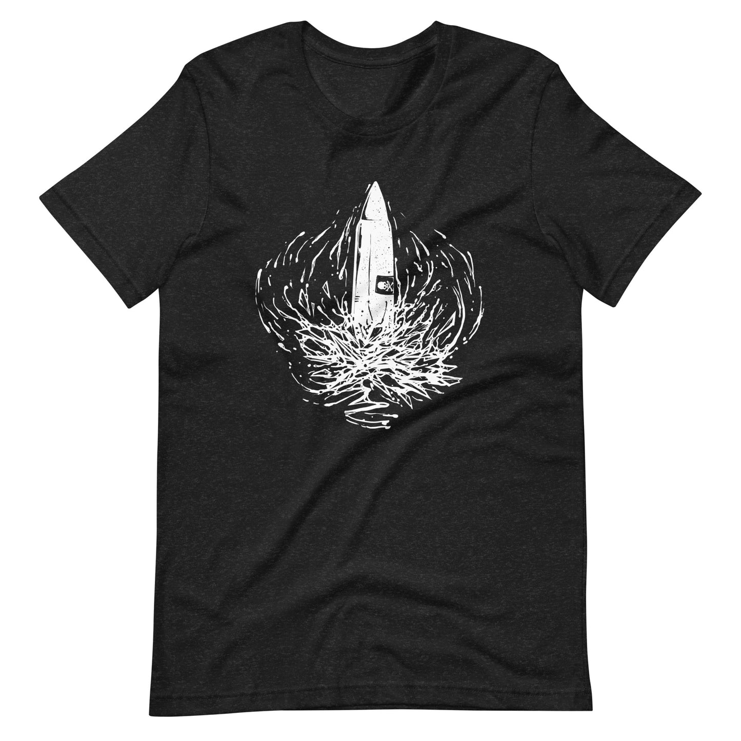 Black Bullet - Men's t-shirt - Black Heather Front