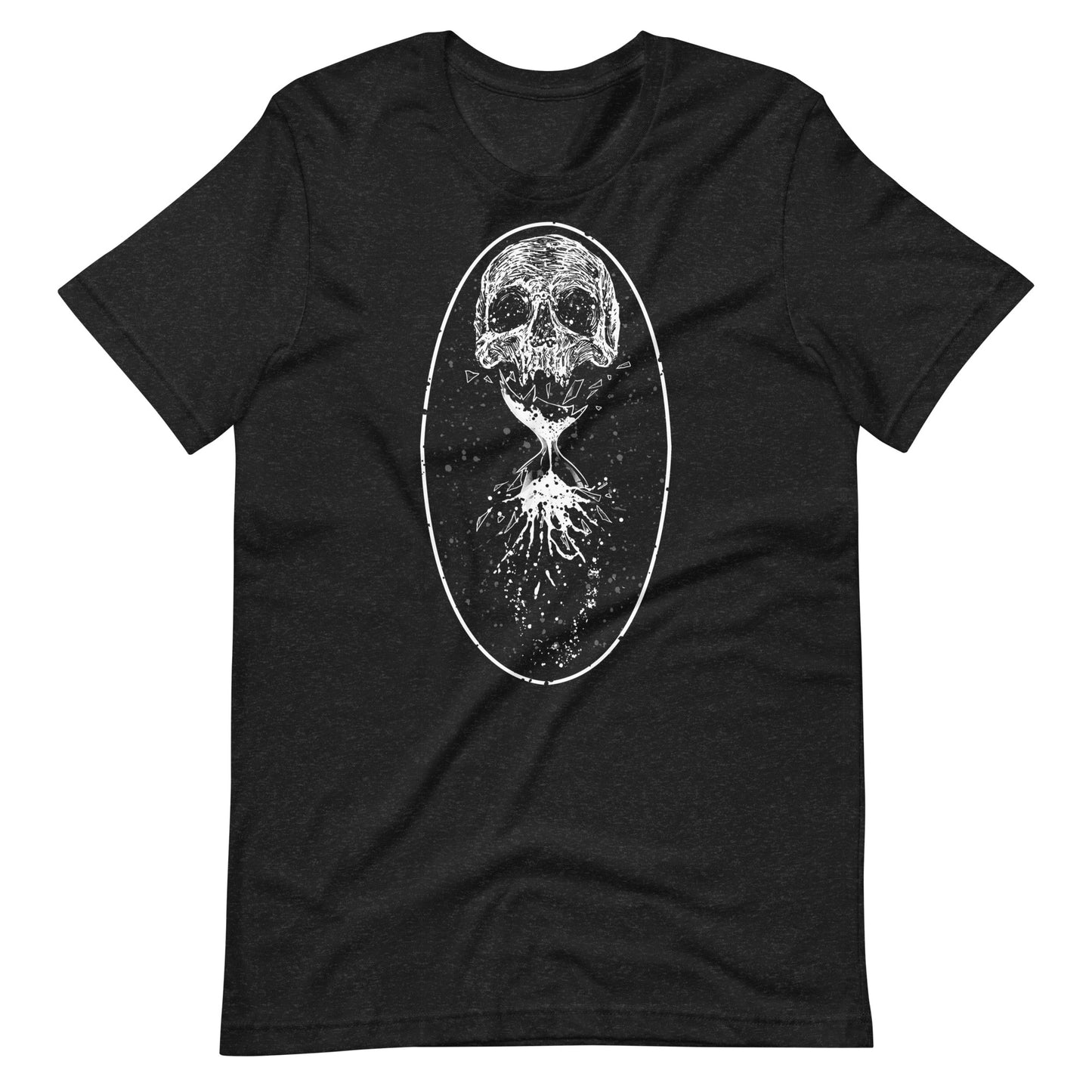 Destruction White - Men's t-shirt - Black Heather Front