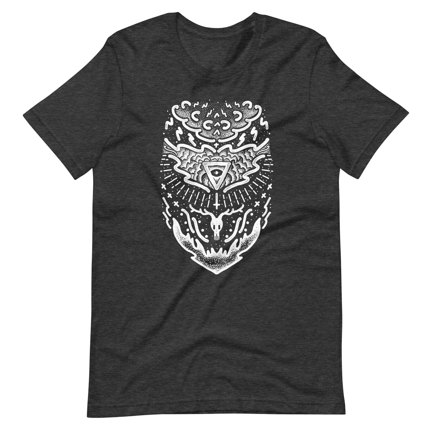 Advent - Men's t-shirt - Dark Grey Heather Front