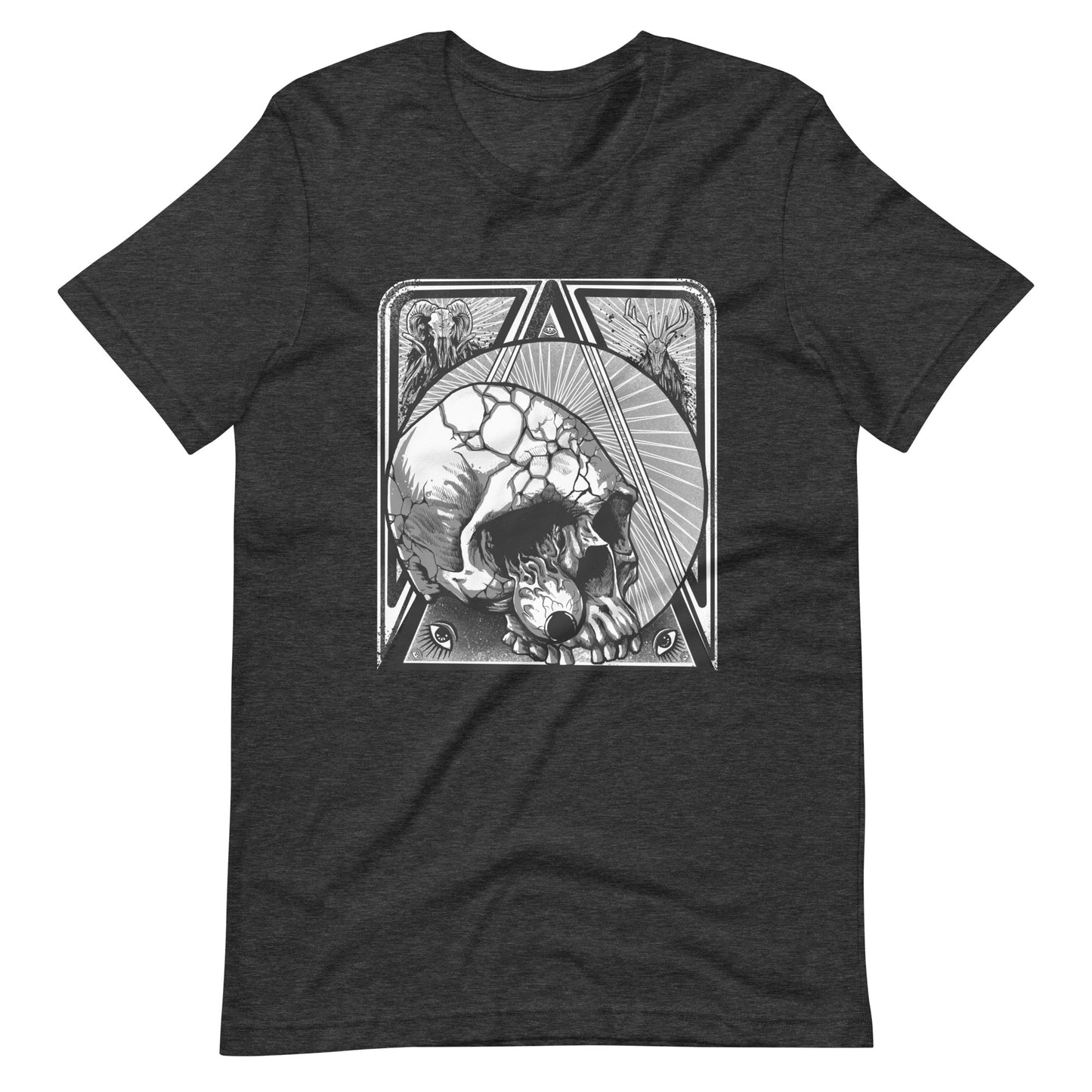 Mata - Men's t-shirt - Dark Grey Heather Front
