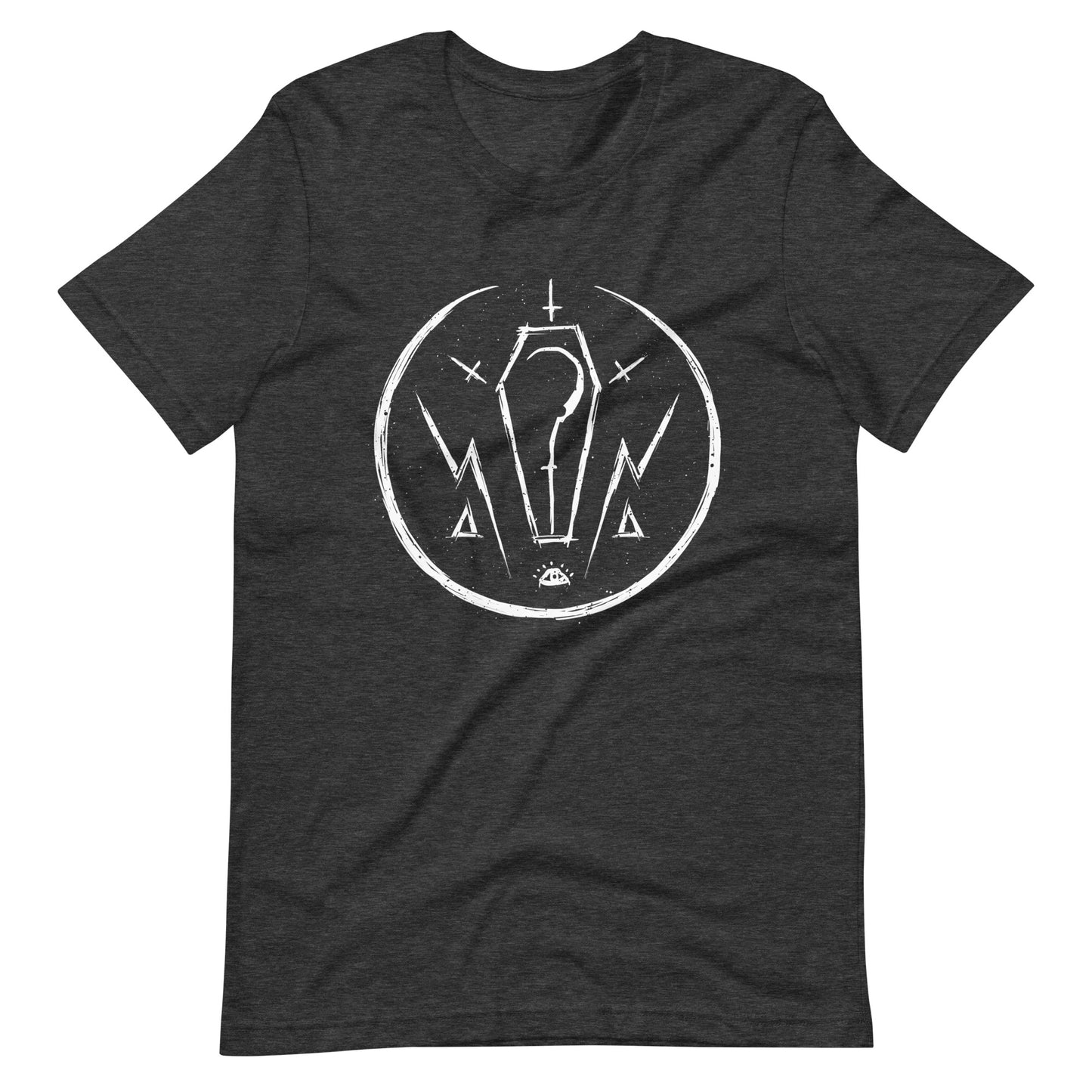 Moon Thunder Death - Men's t-shirt - Dark Grey Heather Front