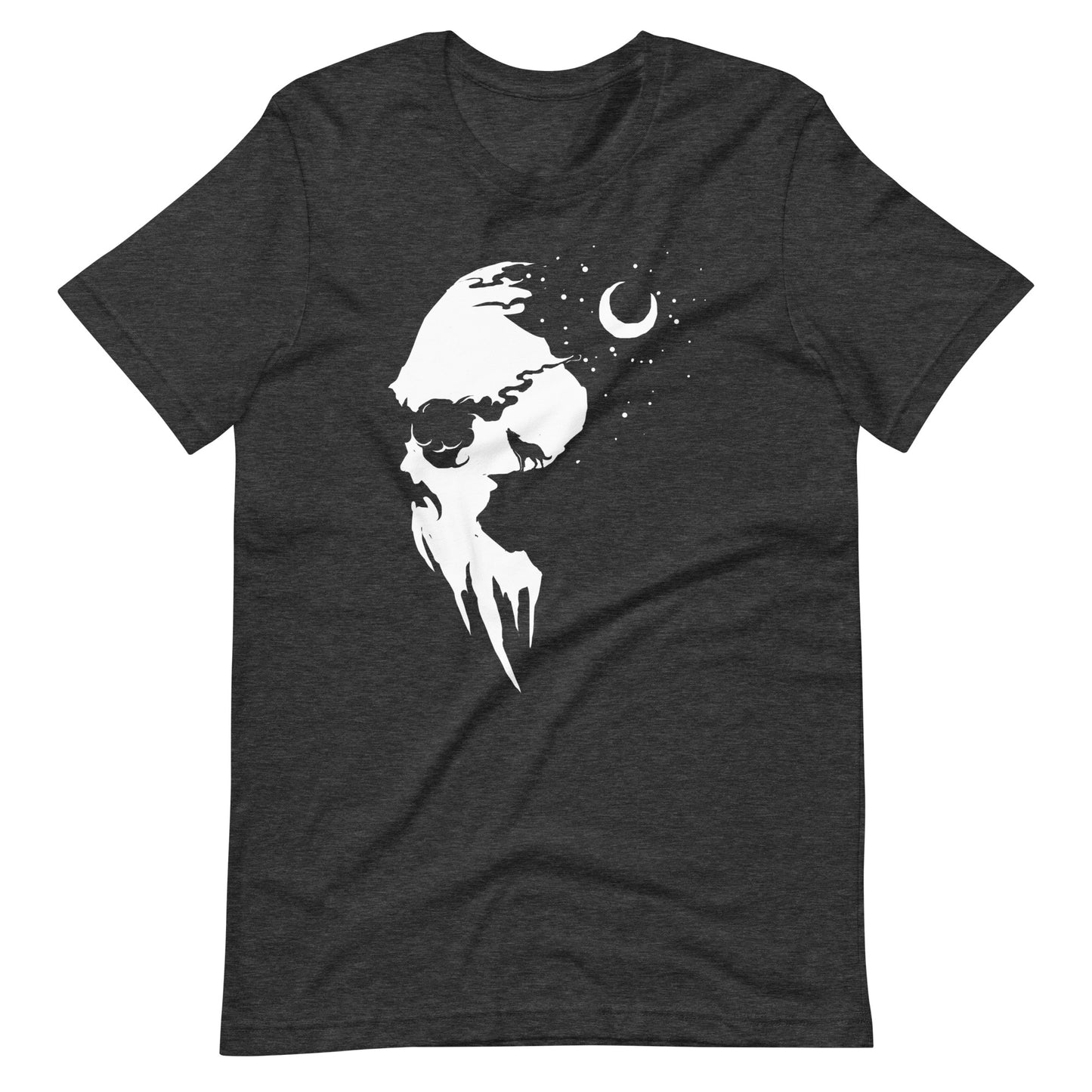 The Night Has Come - Men's t-shirt - Dark Grey Heather Front