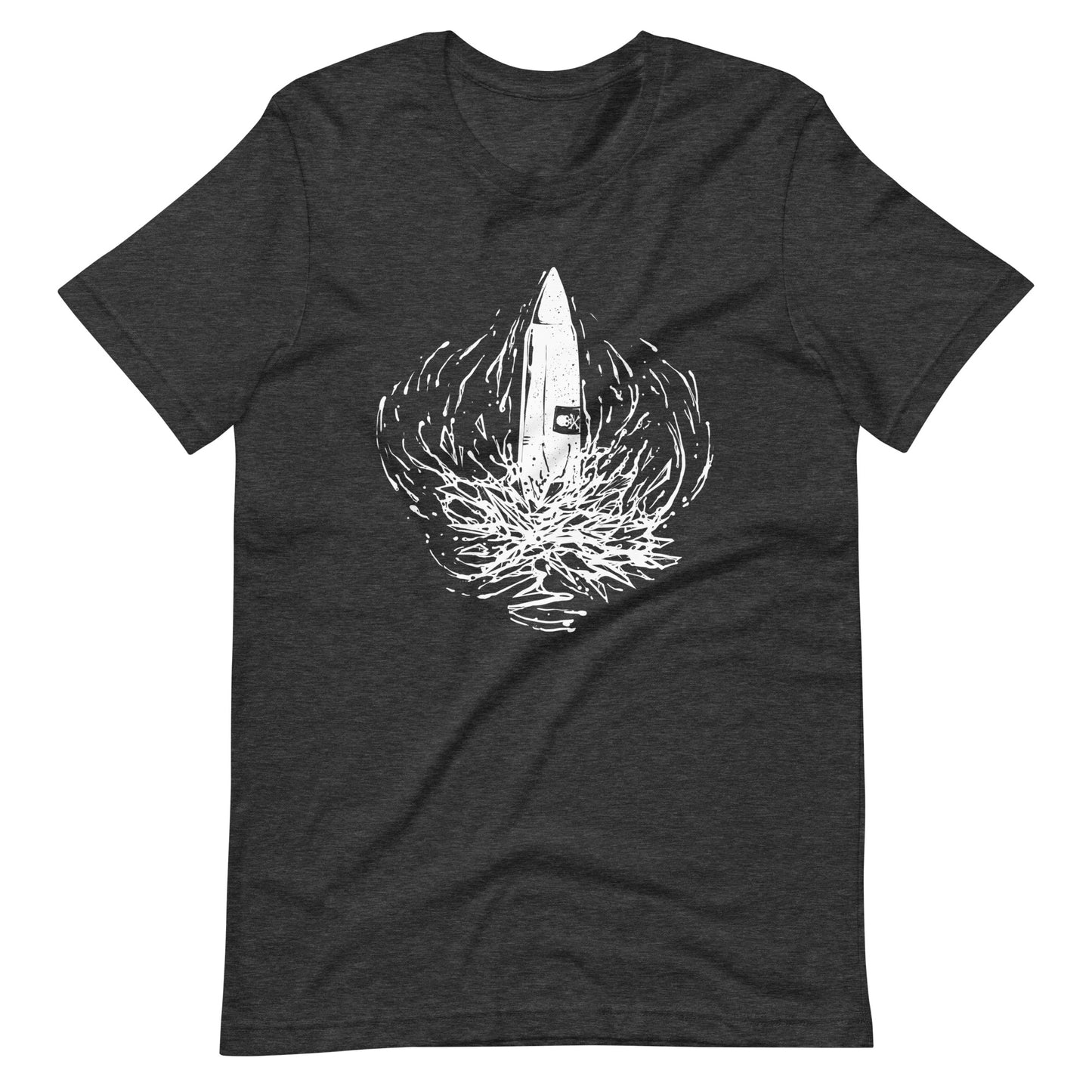 Black Bullet - Men's t-shirt - Dark Grey Heather Front