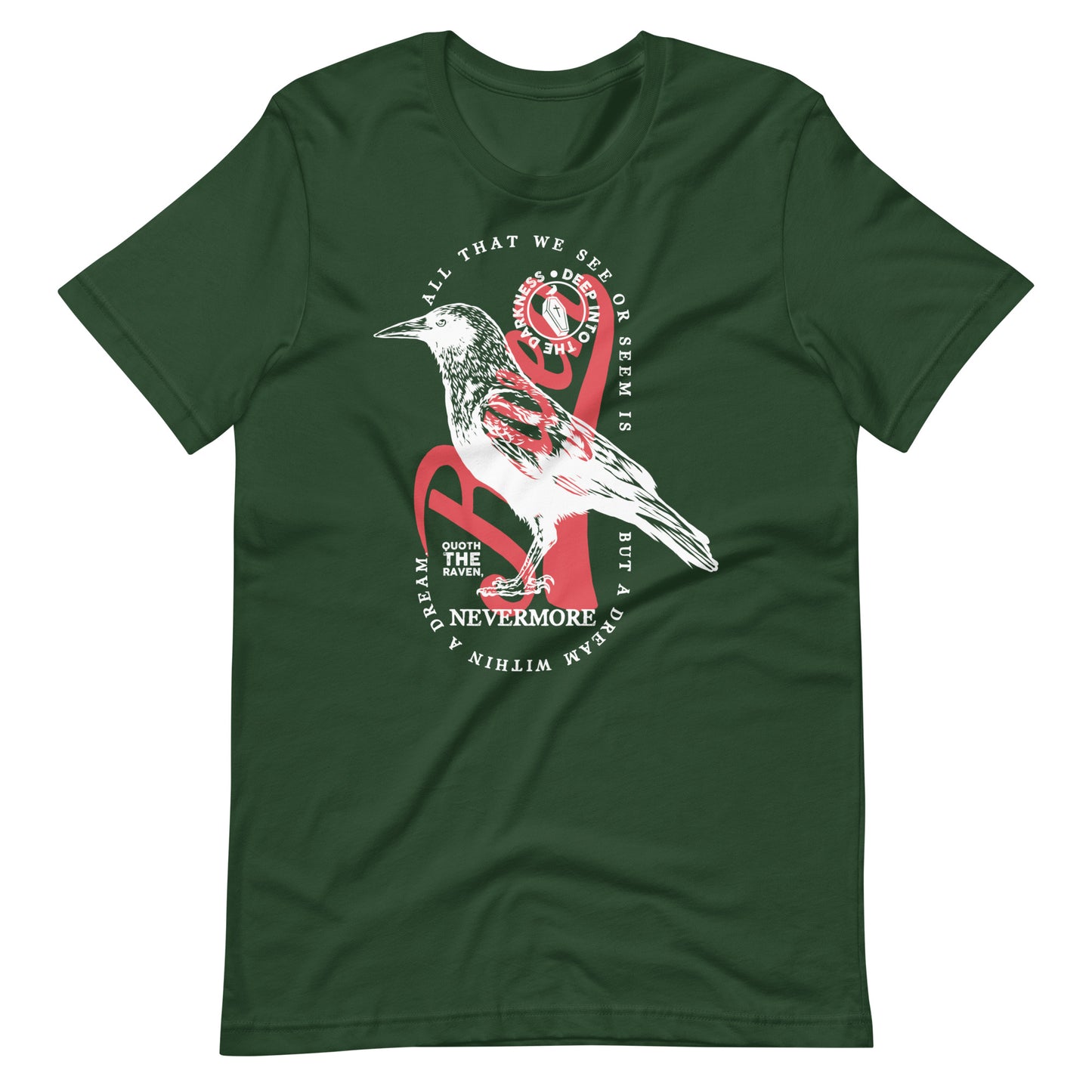 A Dream Within a Dream - Men's t-shirt - Forest Front