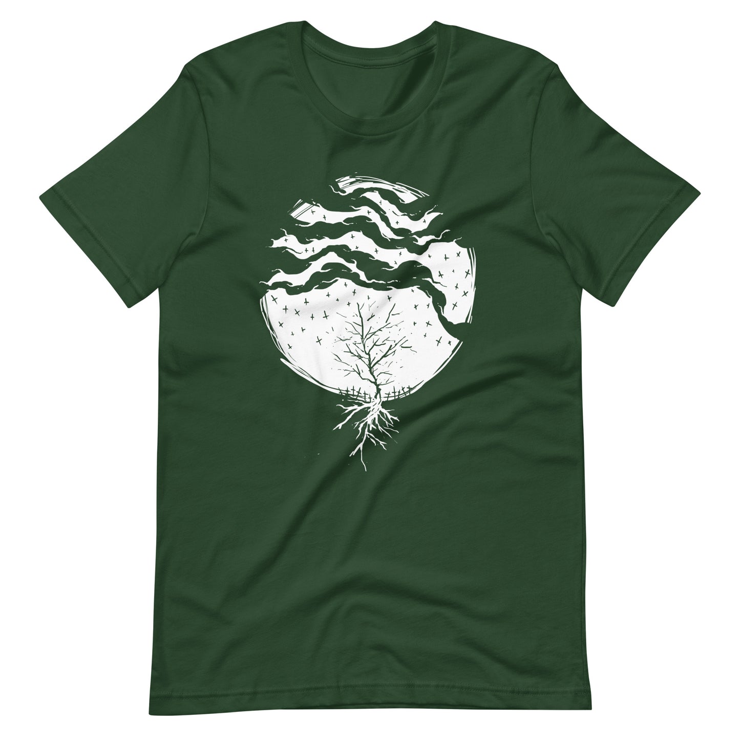 Dead Rain White - Men's t-shirt - Forest Front