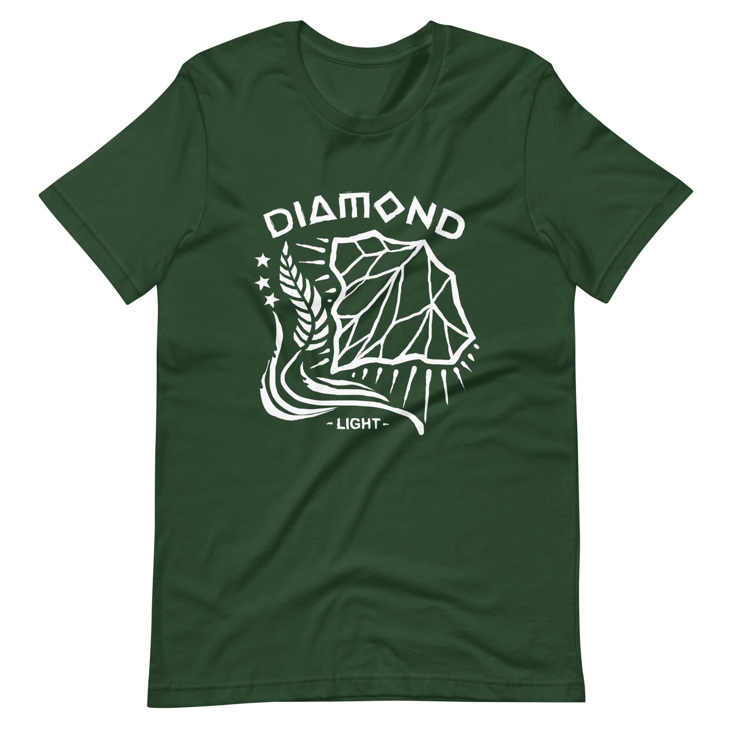 Diamond Light - Men's t-shirt - Forest Front