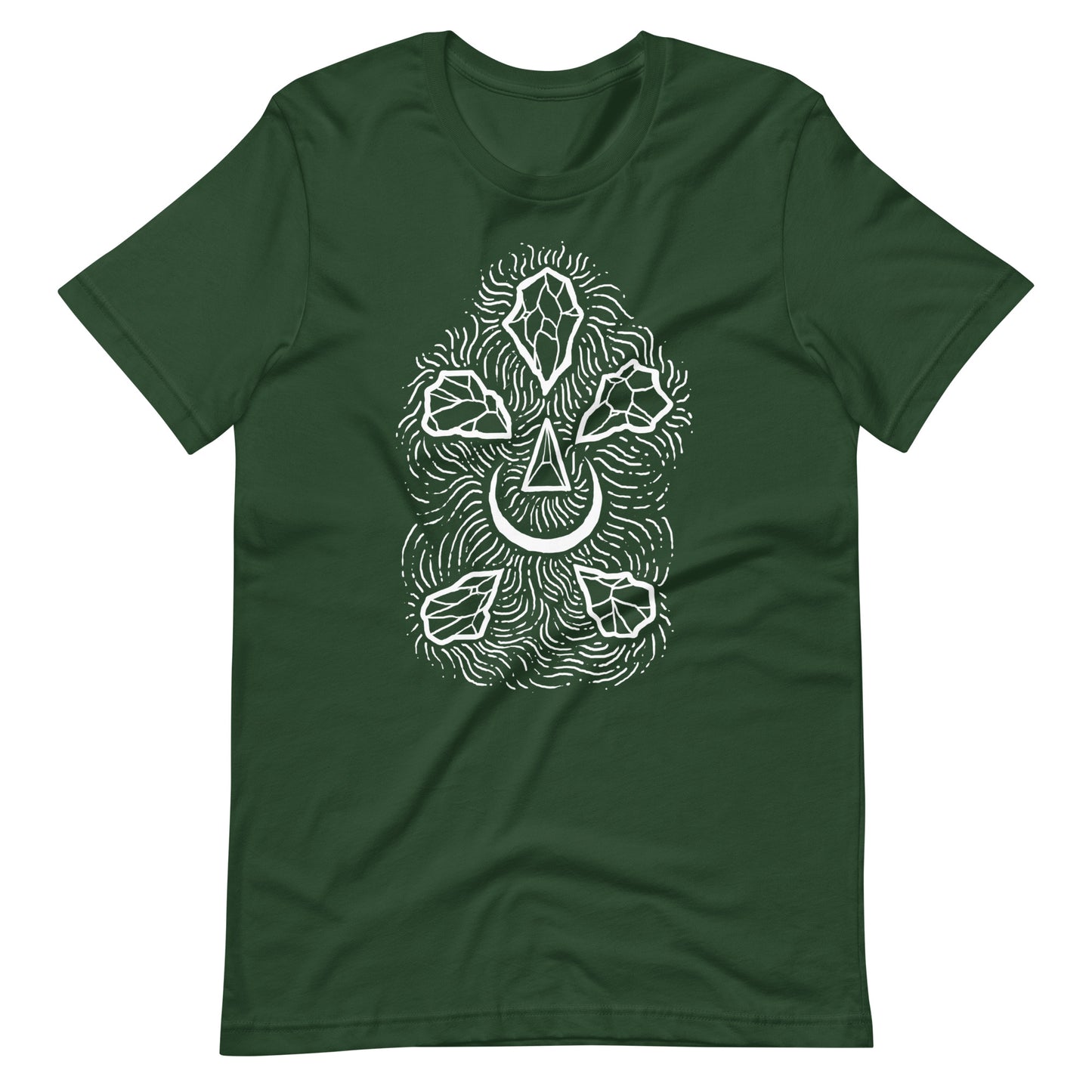 Diamond Night - Men's t-shirt - Forest Front
