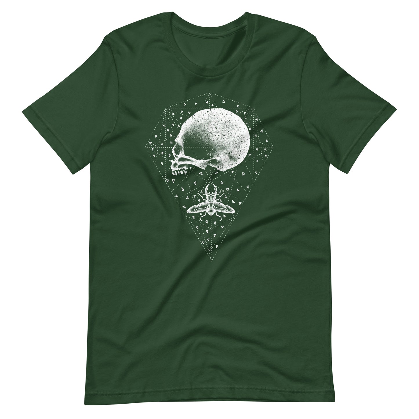 Galaxy Triangle - Men's t-shirt - Forest Front