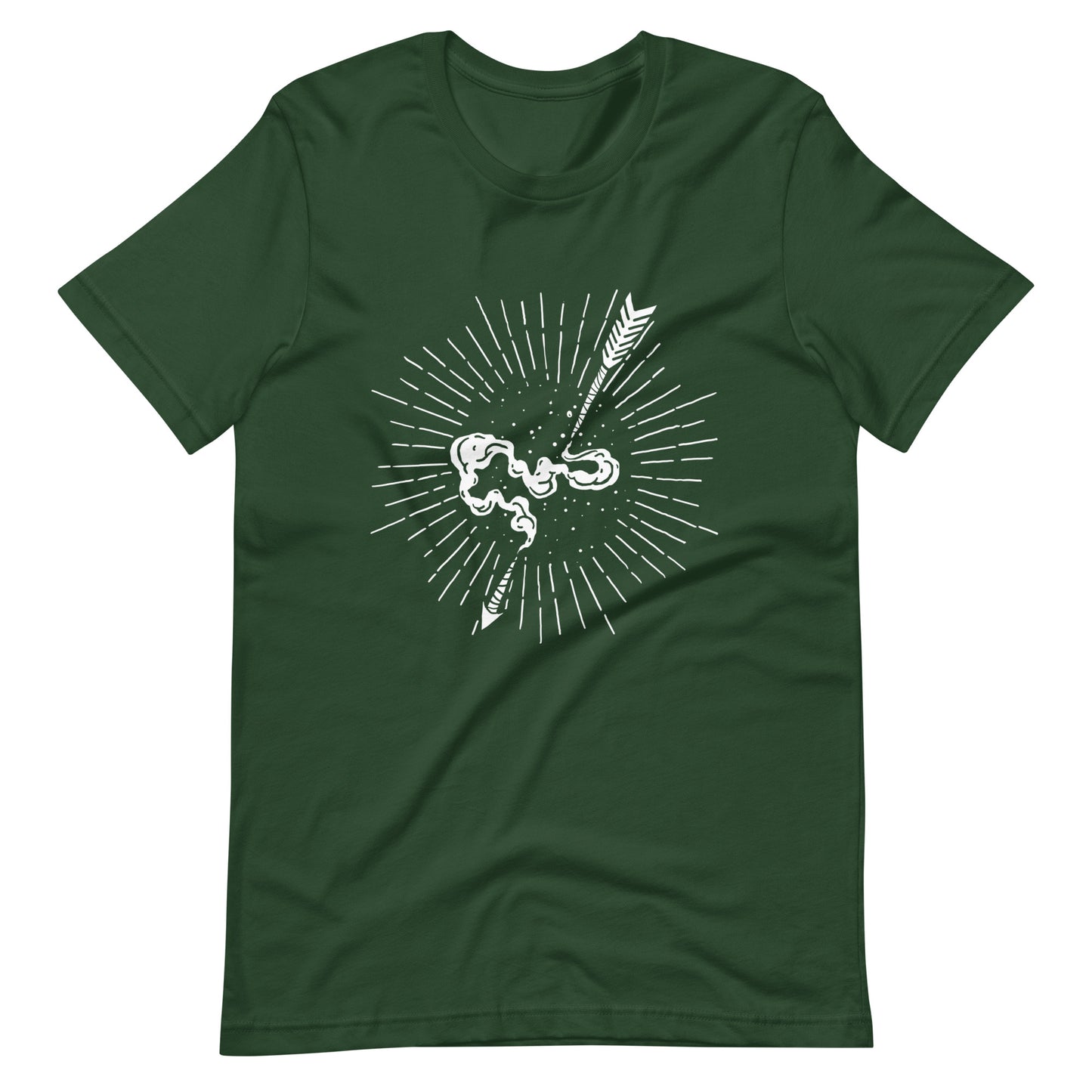 Skull Triangle - Men's t-shirt - Forest Front