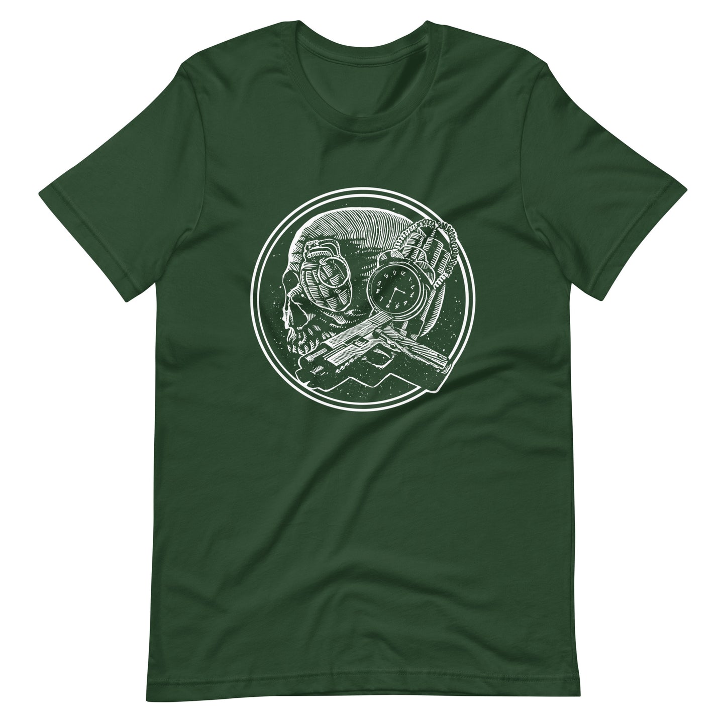 Boom as Hell White - Men's t-shirt - Forest Front