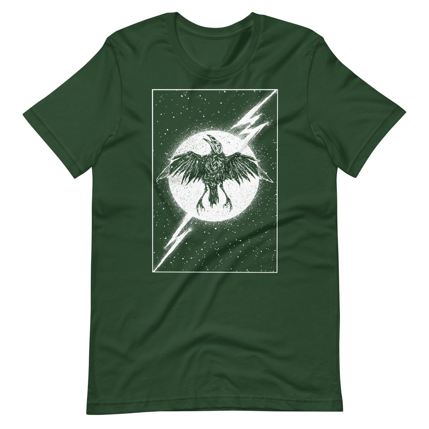 Night Thunder White - Men's t-shirt - Forest Front