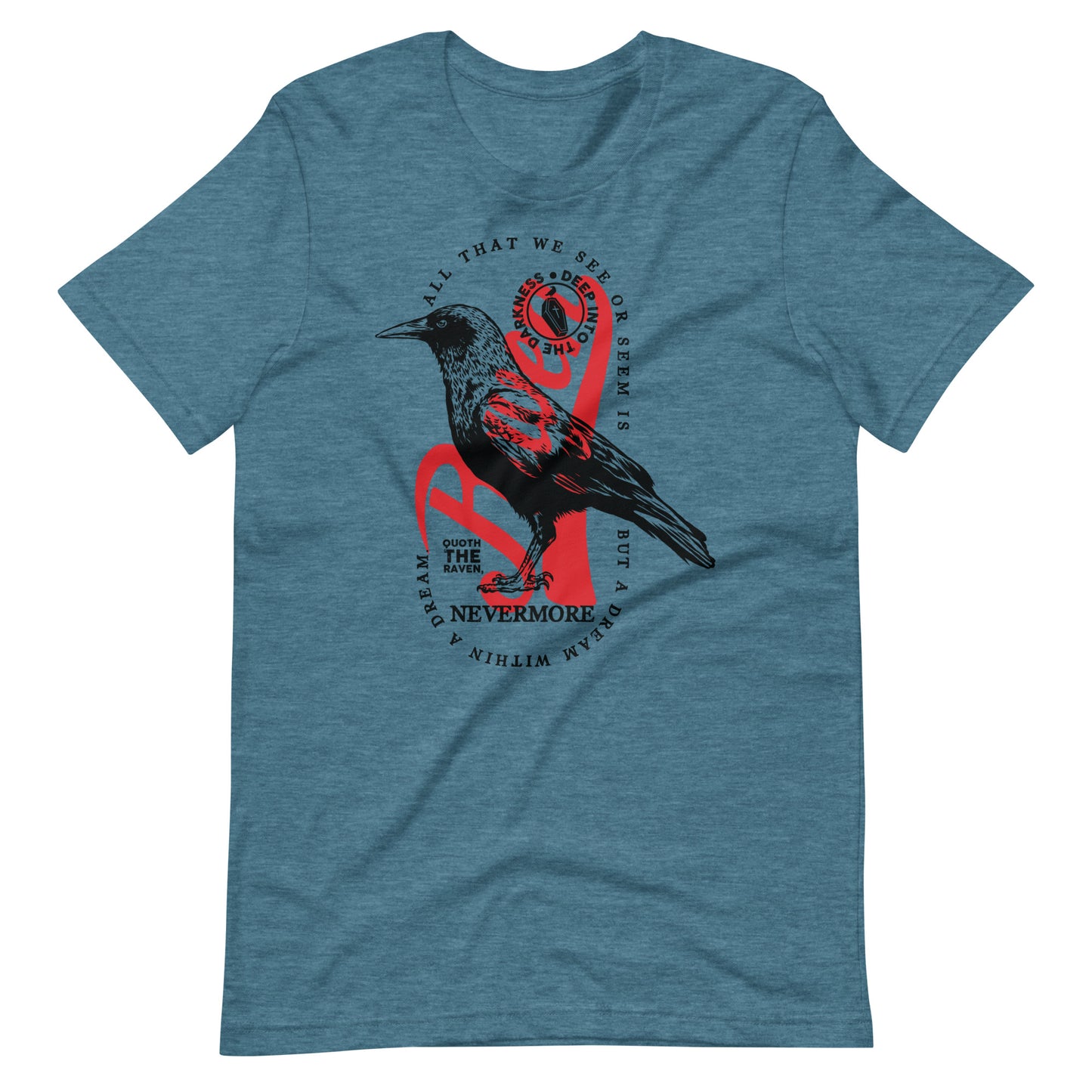A Dream Within a Dream - Men's t-shirt Heather Deep Teal Front