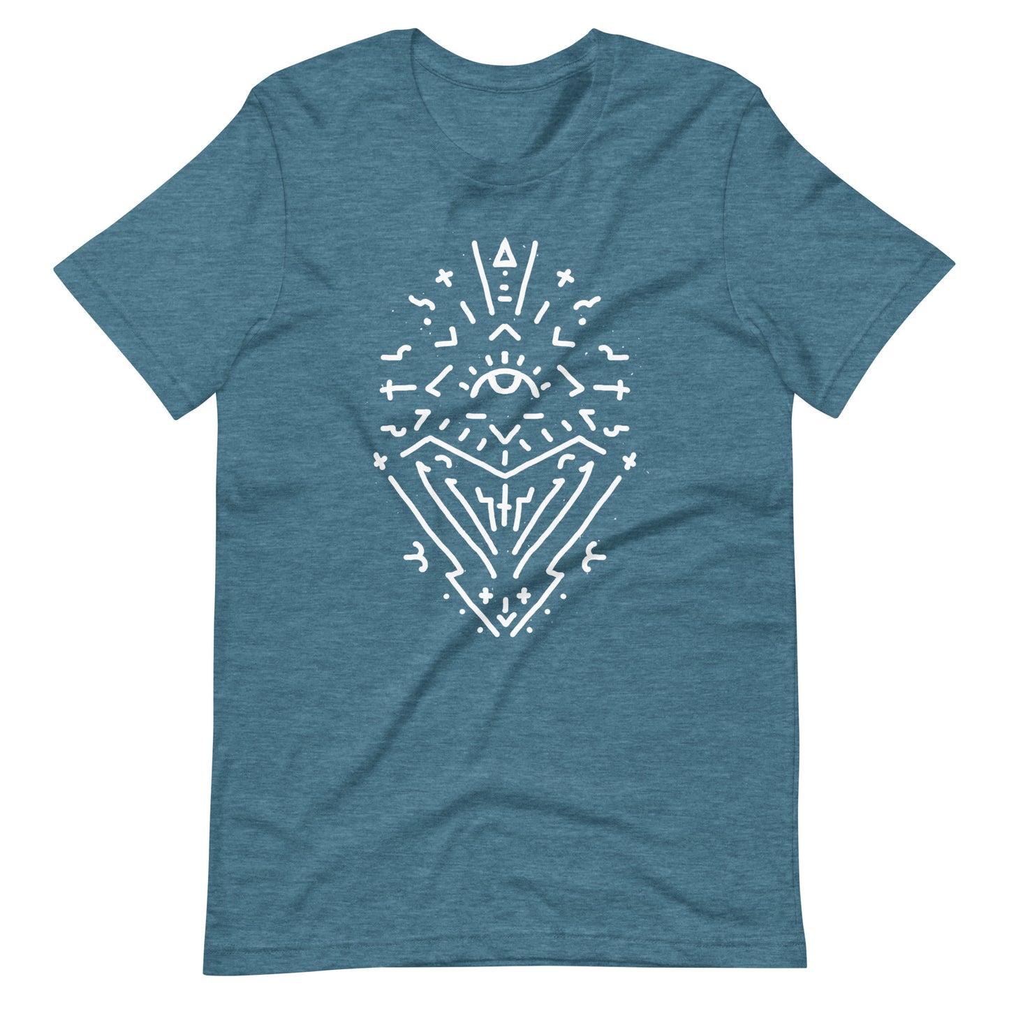 Near Light - Men's t-shirt - Heather Deep Teal Front