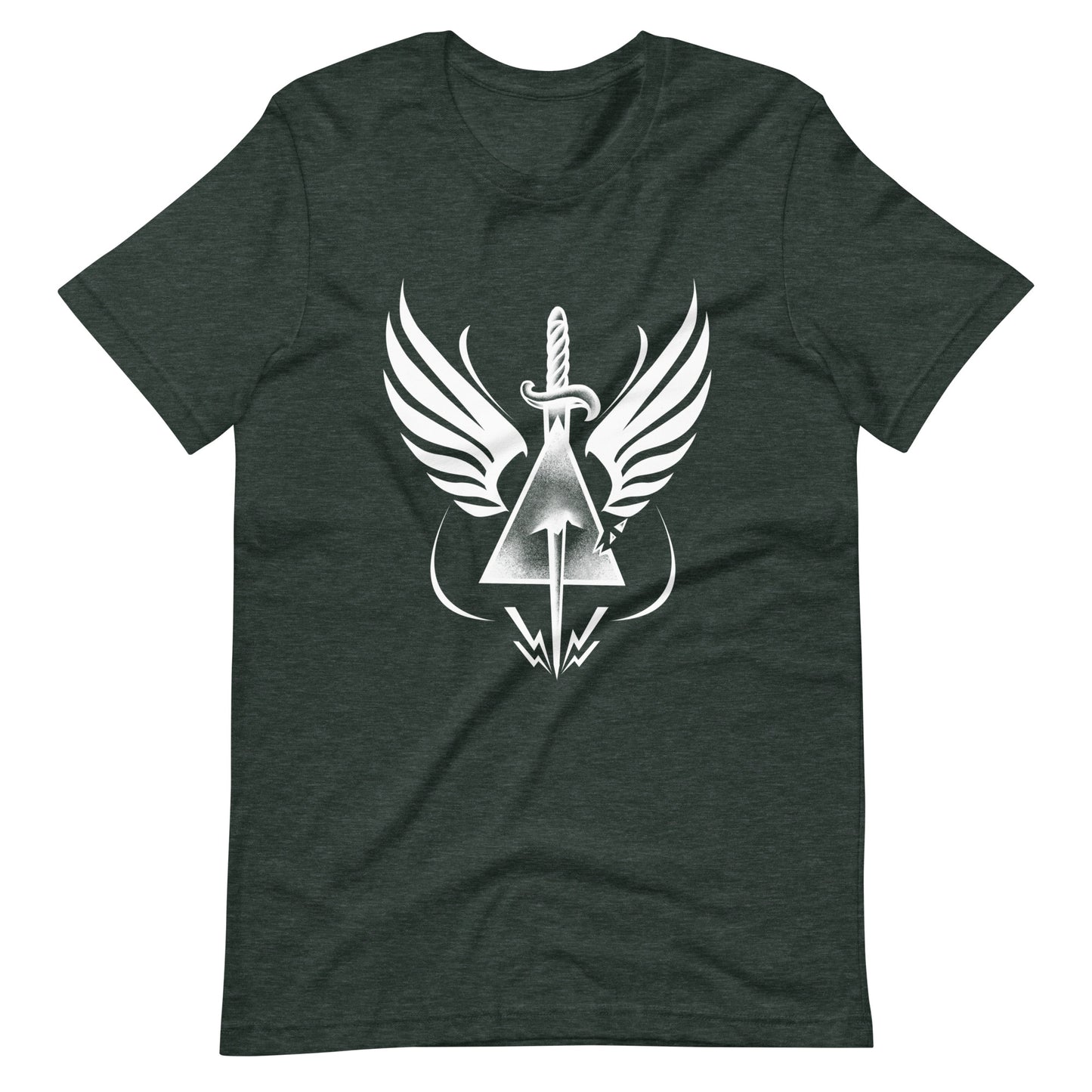 Dead Triangle - Men's t-shirt - Heather Forest Front