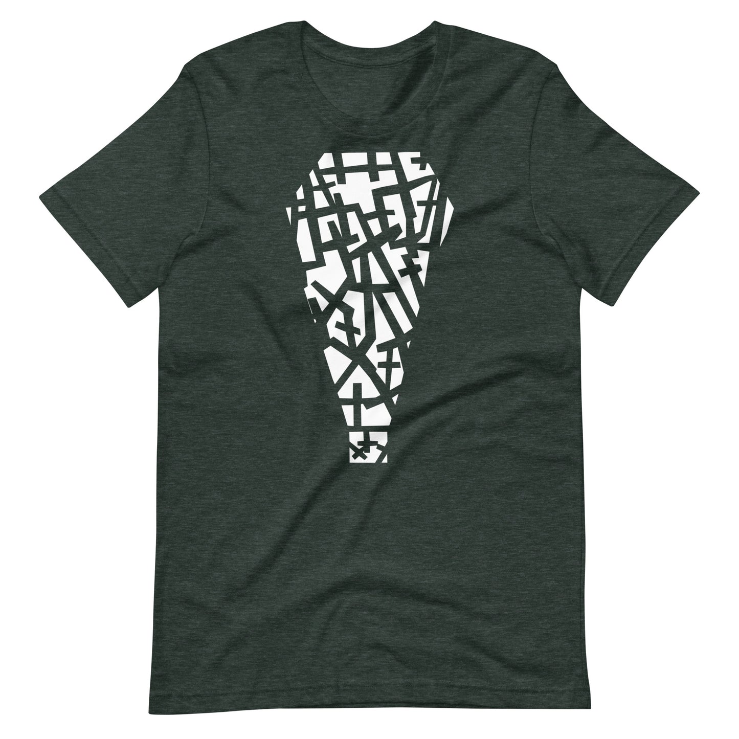 Deadty - Men's t-shirt - Heather Forest Front