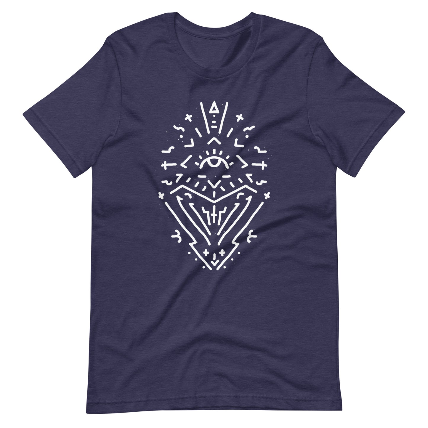 Near Light - Men's t-shirt - Heather Midnight Navy Front