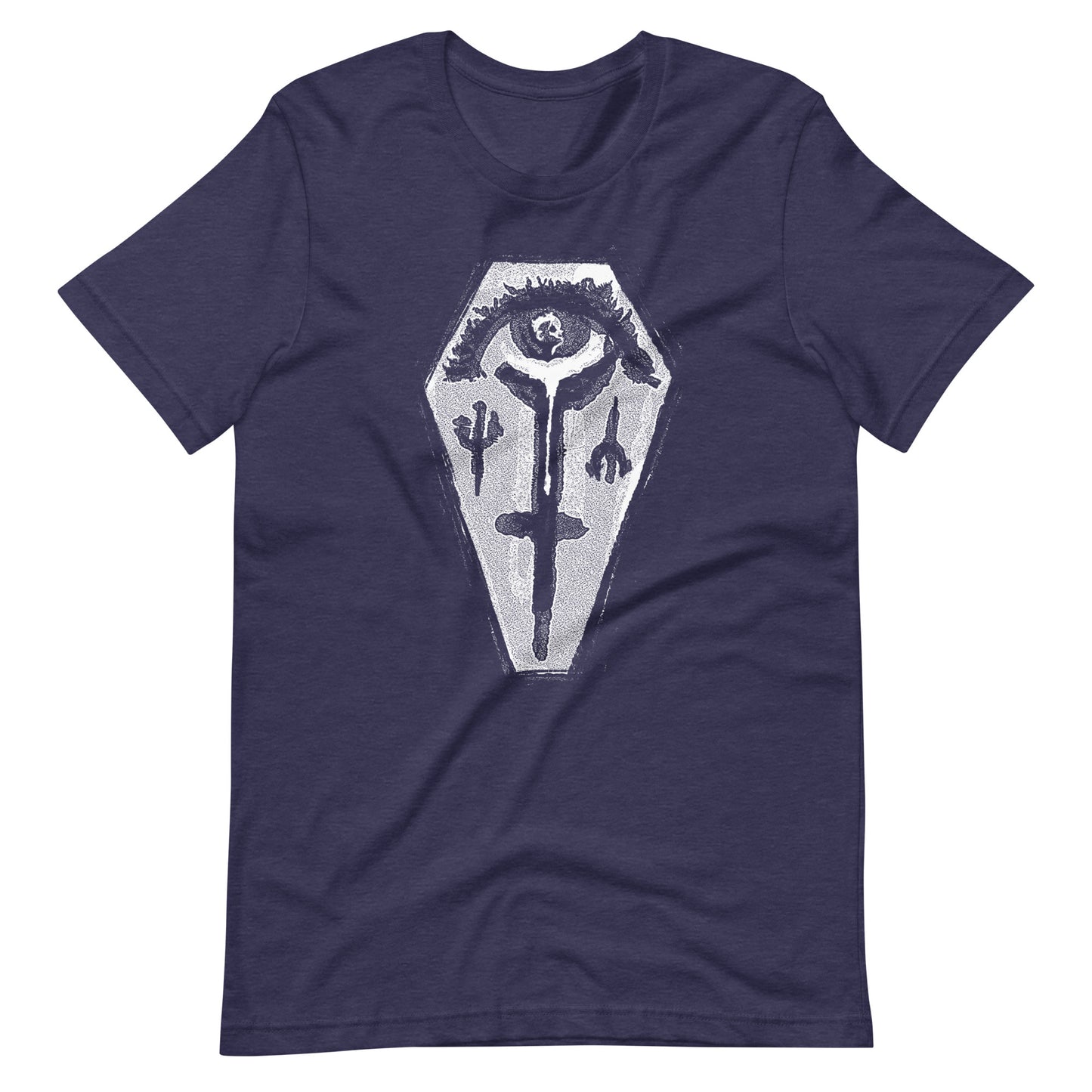 Till Death - Men's t-shirt - Heather Midnight Navy Front
