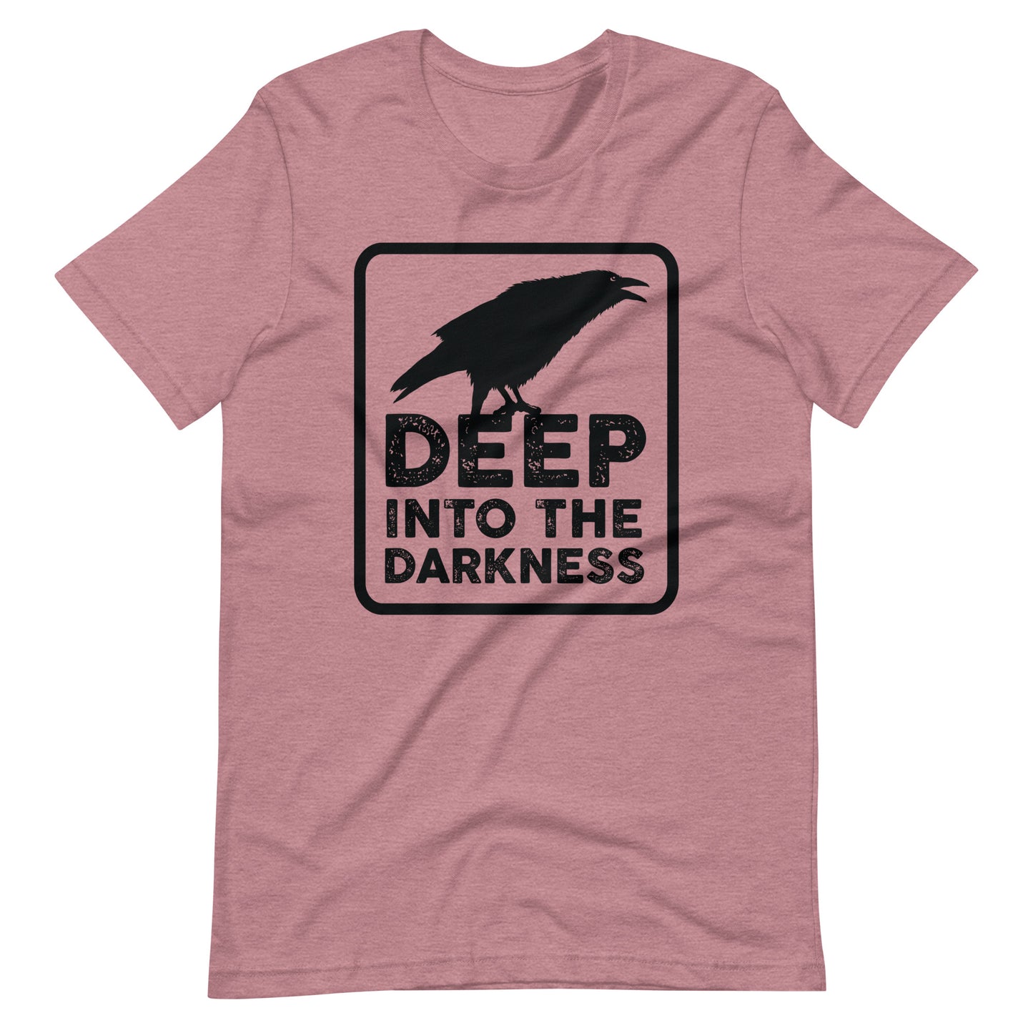 Raven Deep Into the Darkness - Men's t-shirt - Heather Orchid Front